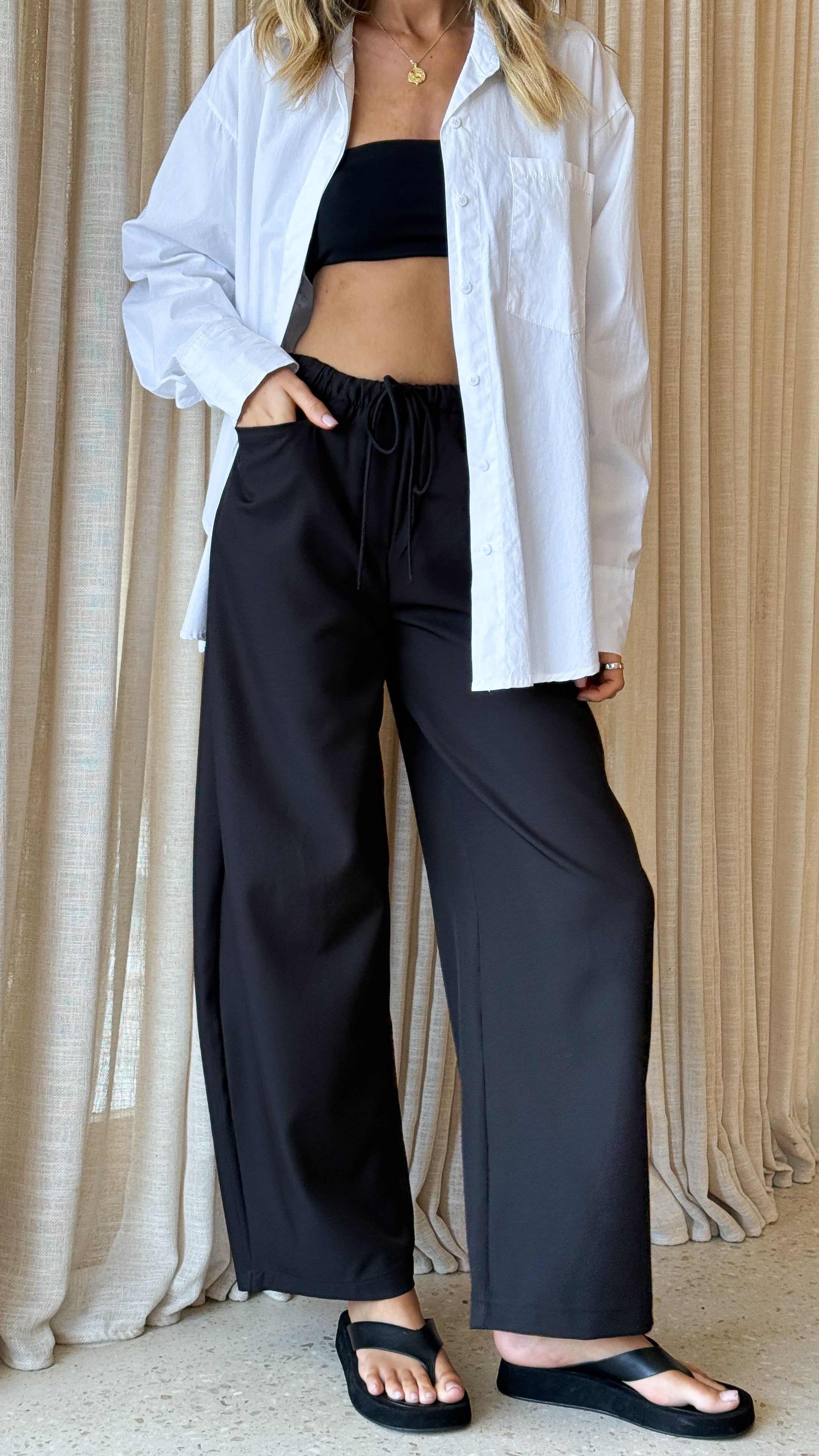 Hayden Pants - Black - Billy J