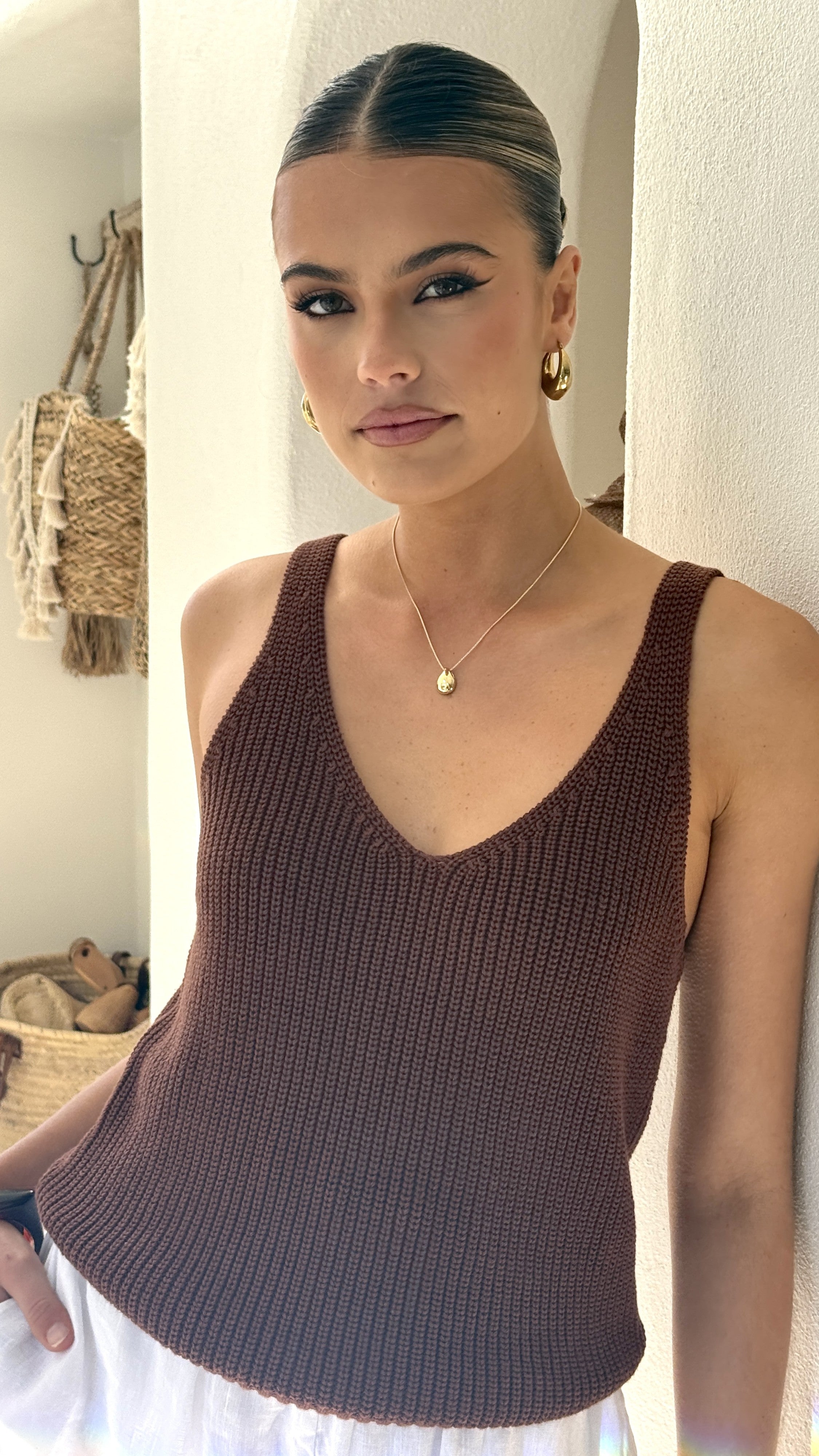 Neelia Top - Chocolate - Billy J