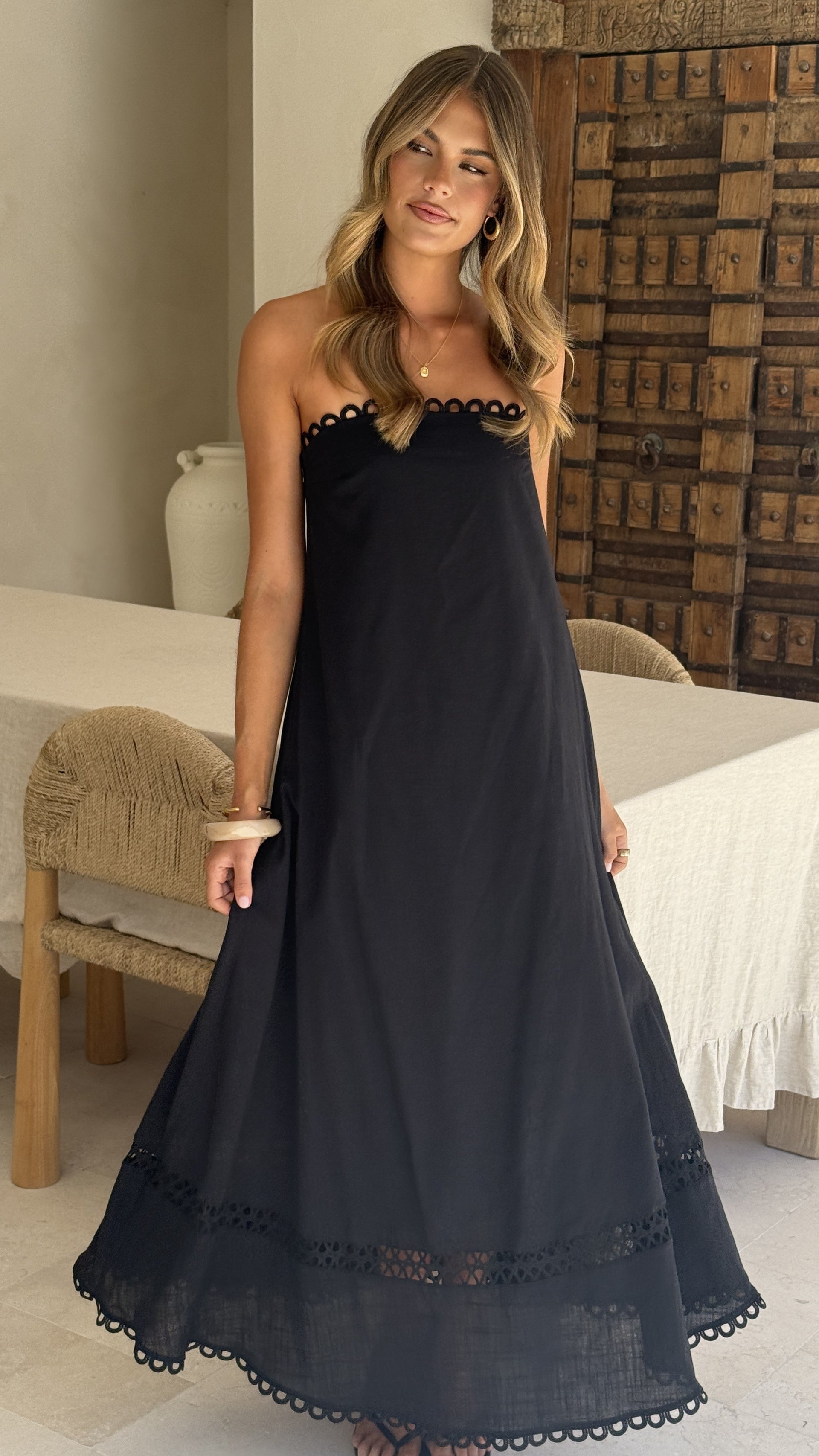 billy j boutique black dress XL / Black