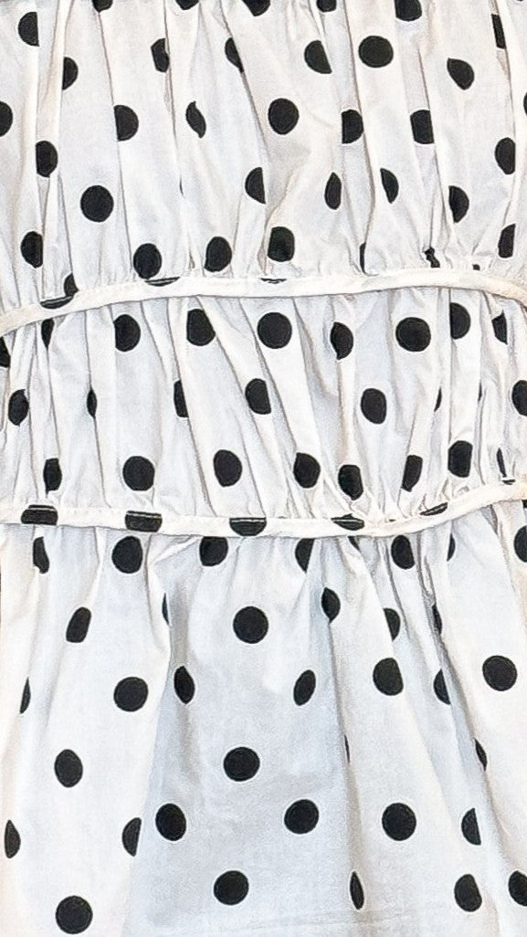 Kienna Top - Cream/Black Polka Dot - Billy J