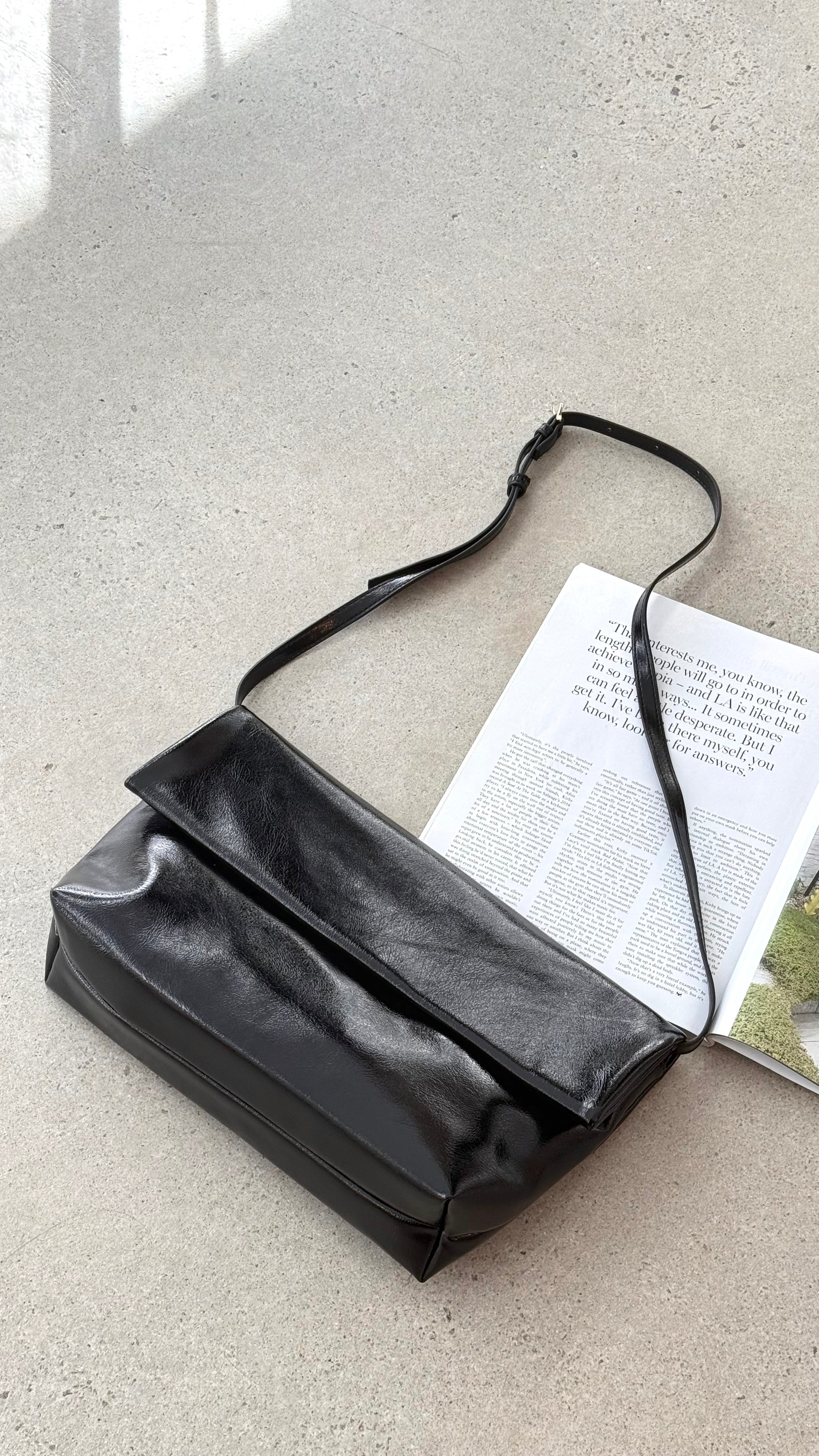 Rylee Clutch Bag - Black - Billy J