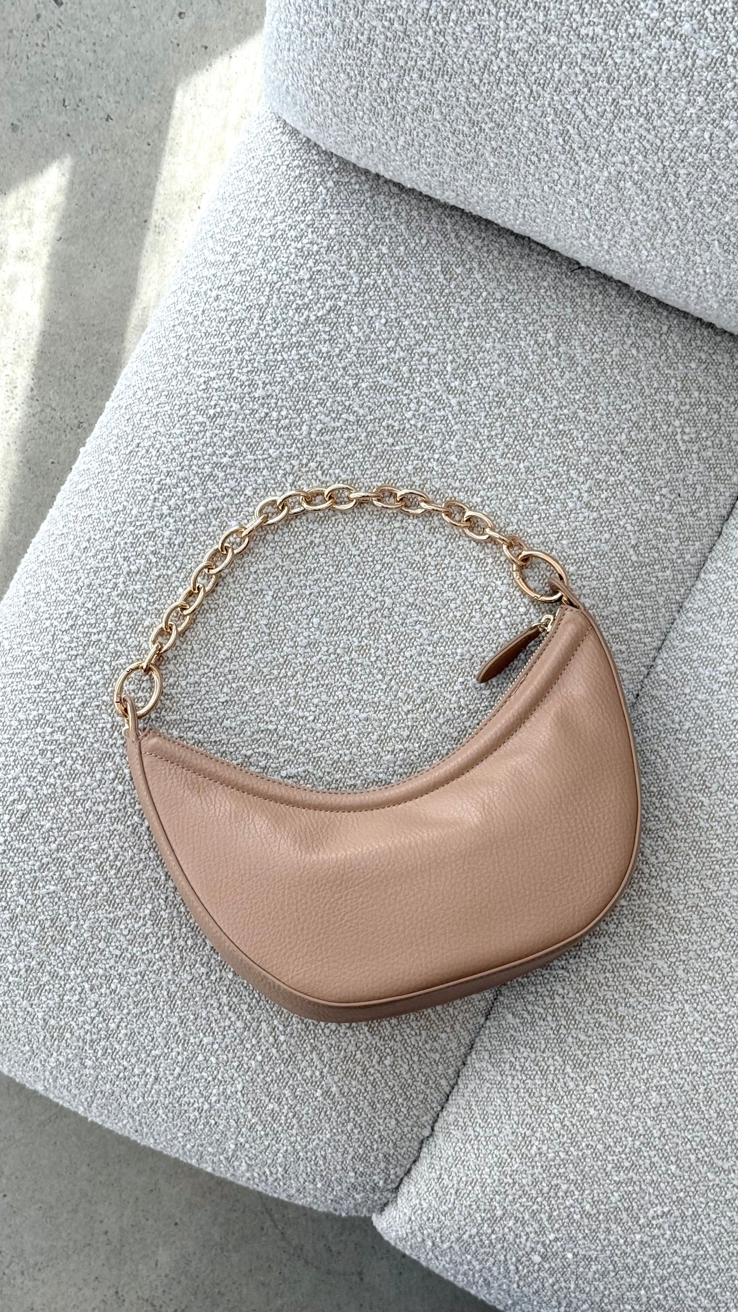 Harvie Handle Bag - Stone - Billy J