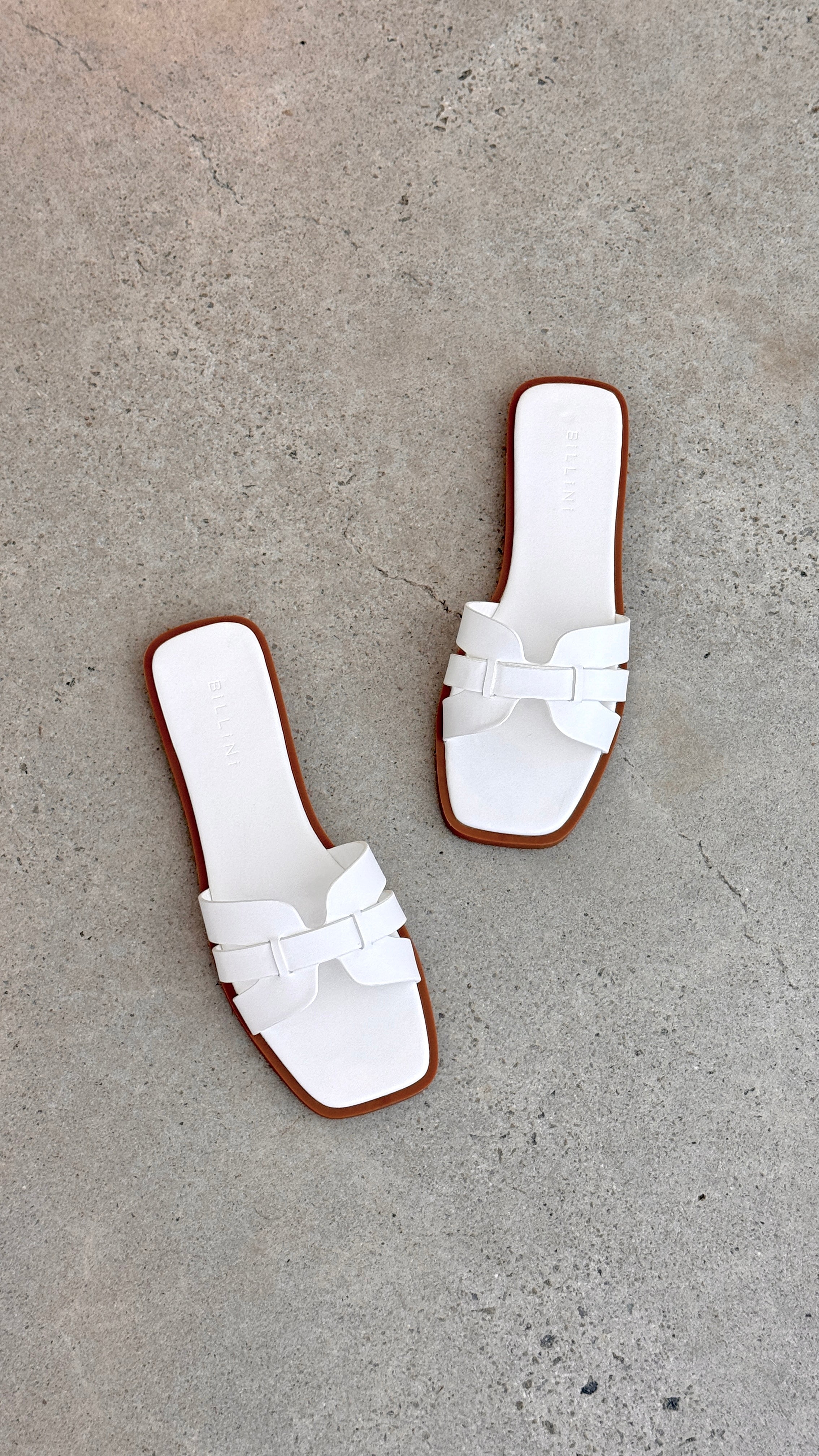 Gretal Slide - White - Billy J