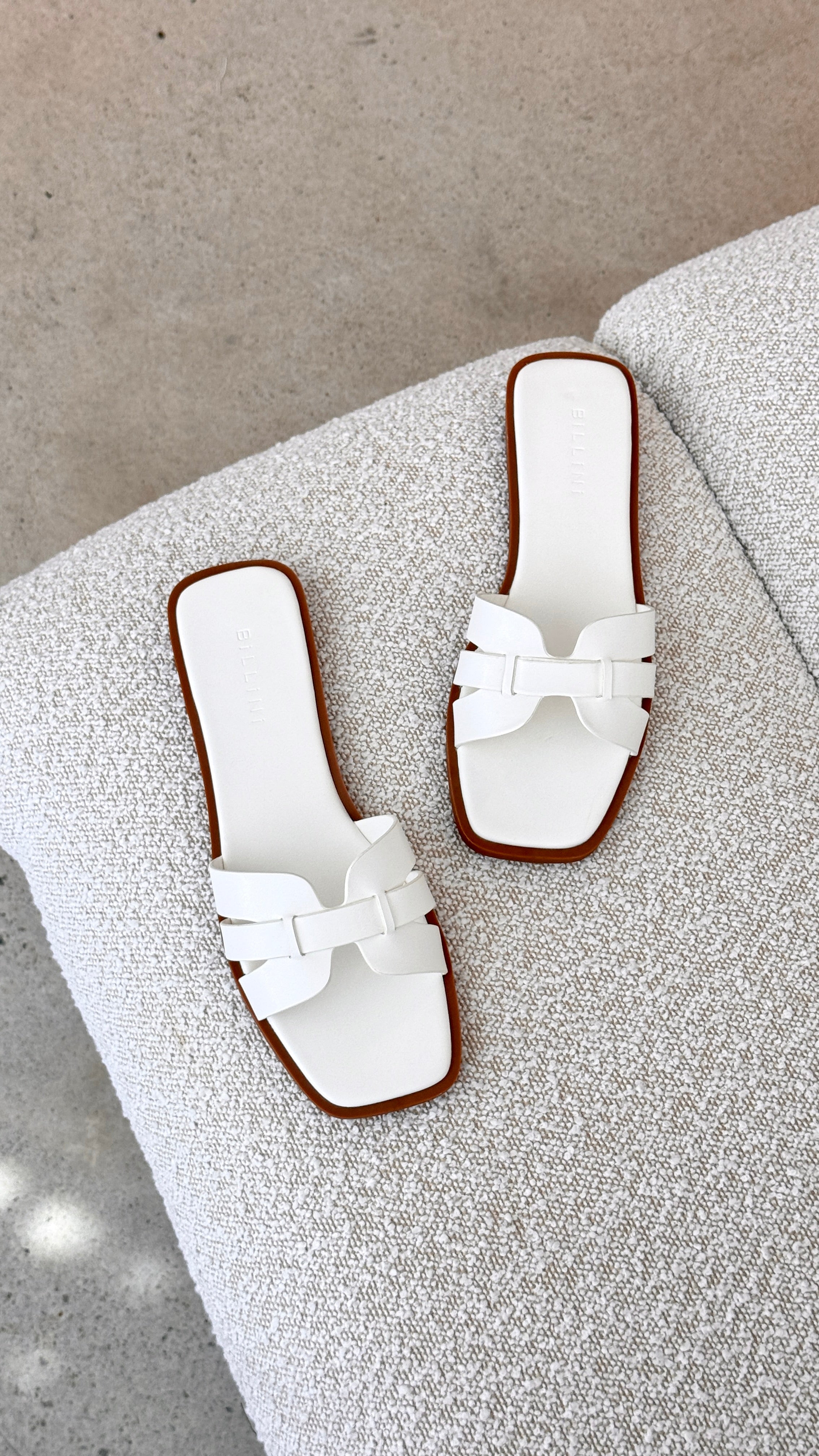 Gretal Slide - White - Billy J