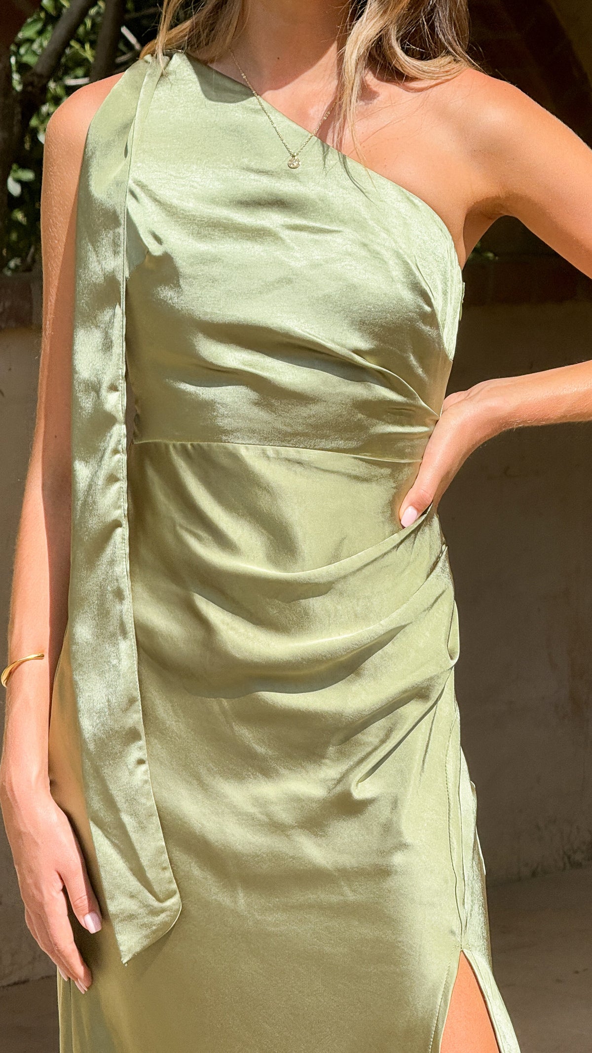 billy j one shoulder maxi dress Halle One Shoulder Maxi Dress - Olive - Buy Women's Dresses