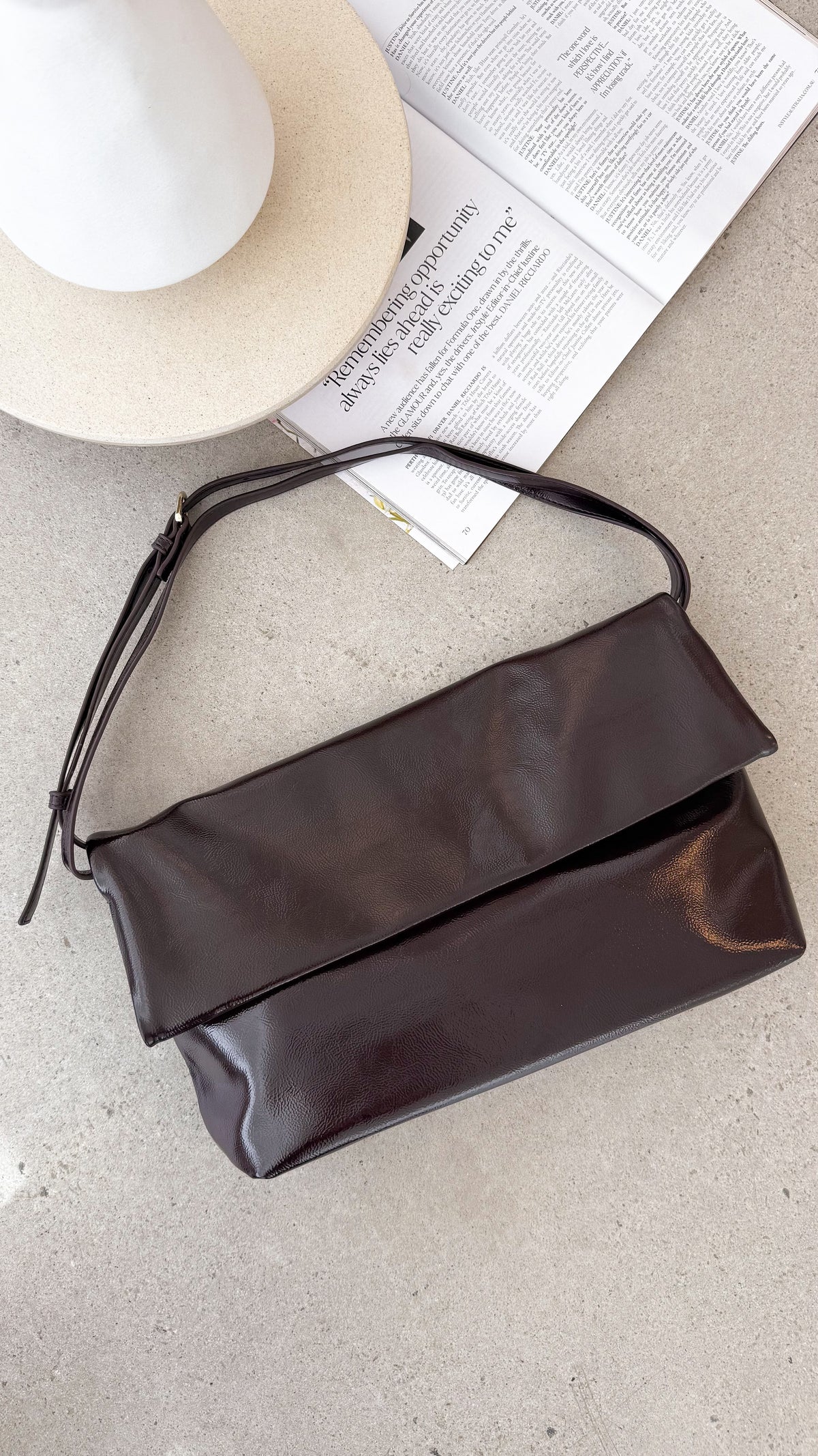 Rylee Clutch Bag - Merlot - Billy J