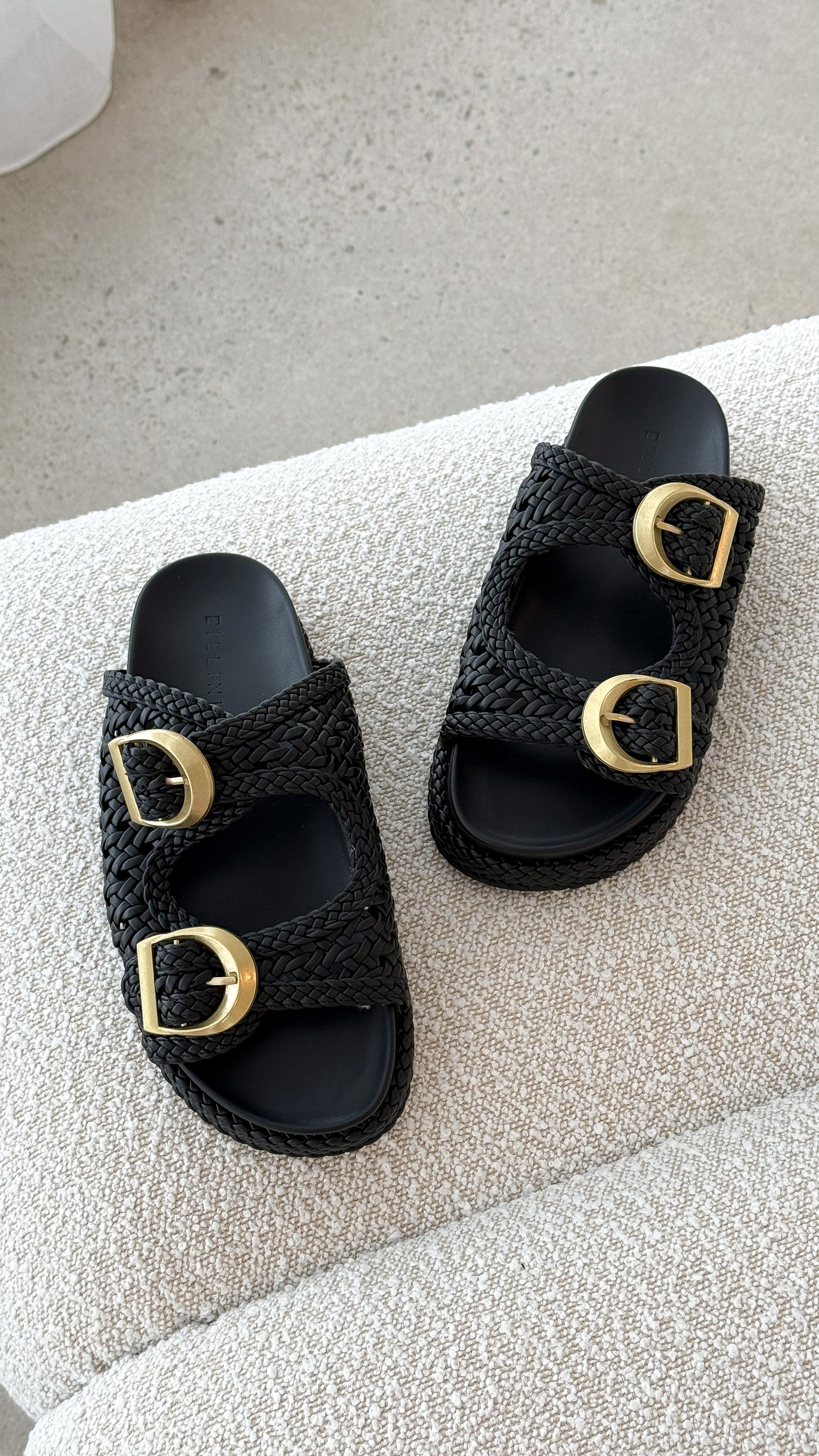 Gisella Slide - Black - Billy J