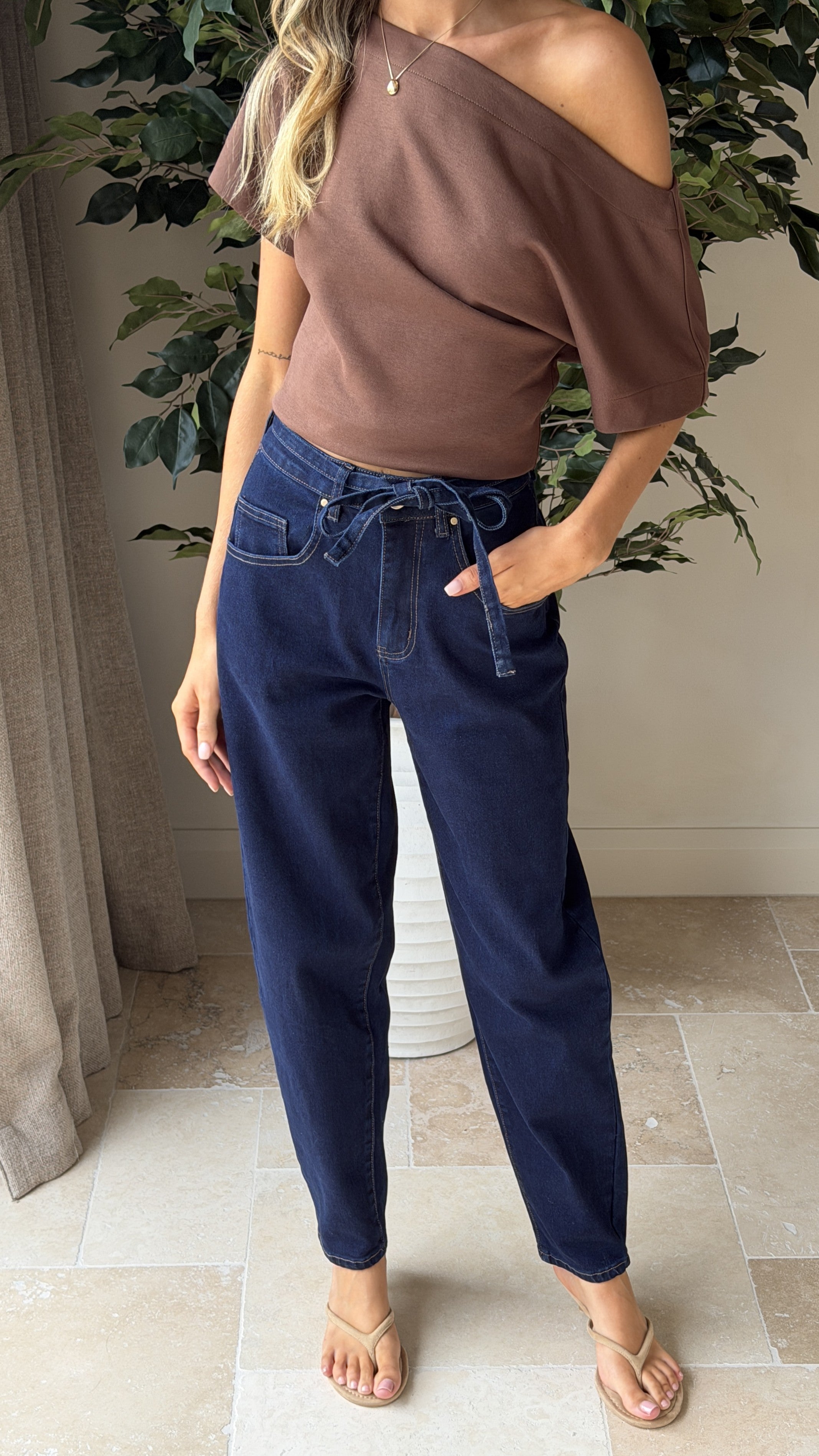 Clove Barrel Jeans - Indigo - Billy J