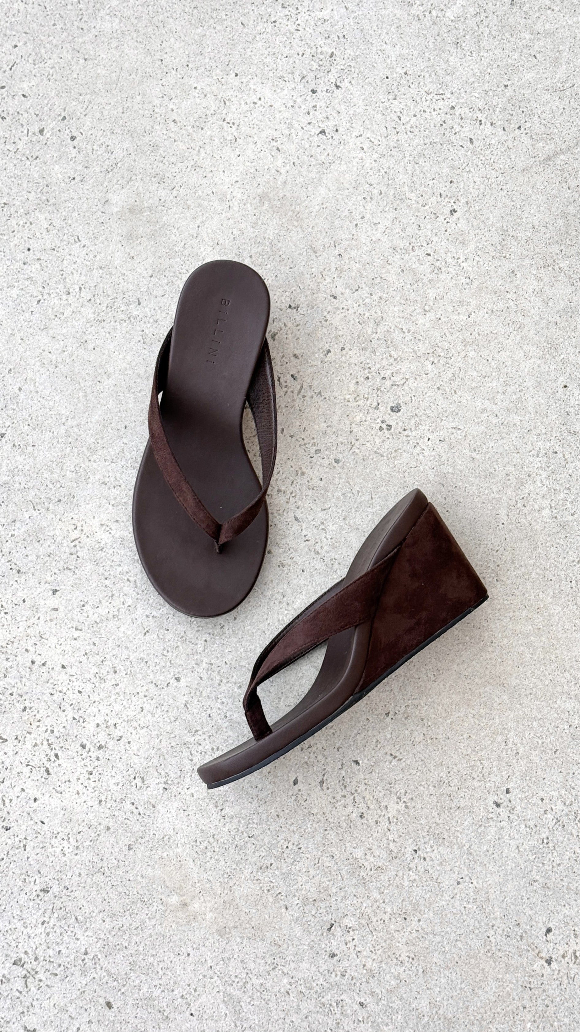 Ravyn Heel - Dark Cacao Suede - Billy J