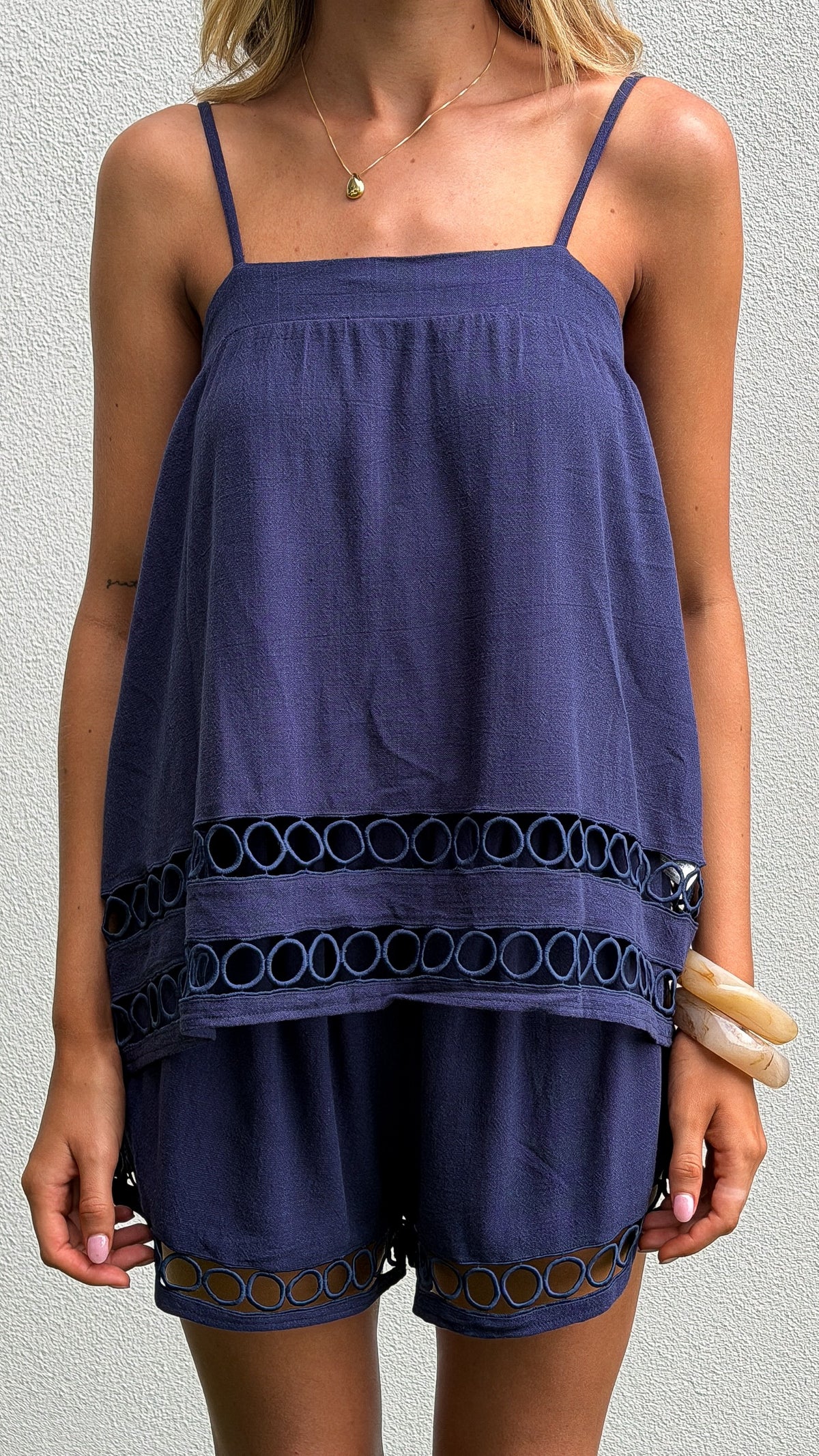 Claire Top - Navy - Billy J