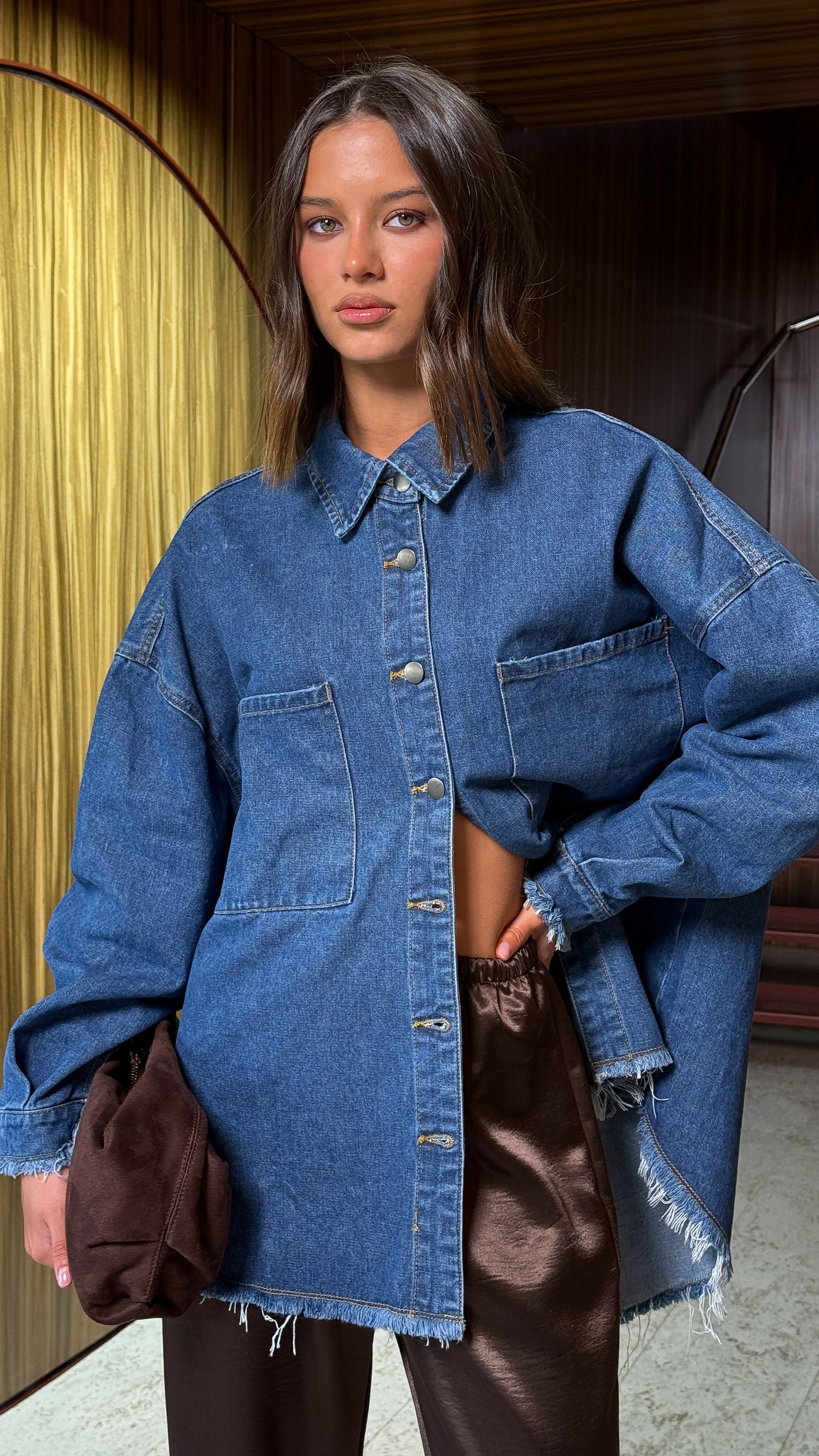 Megan Jacket - Blue Denim - Billy J