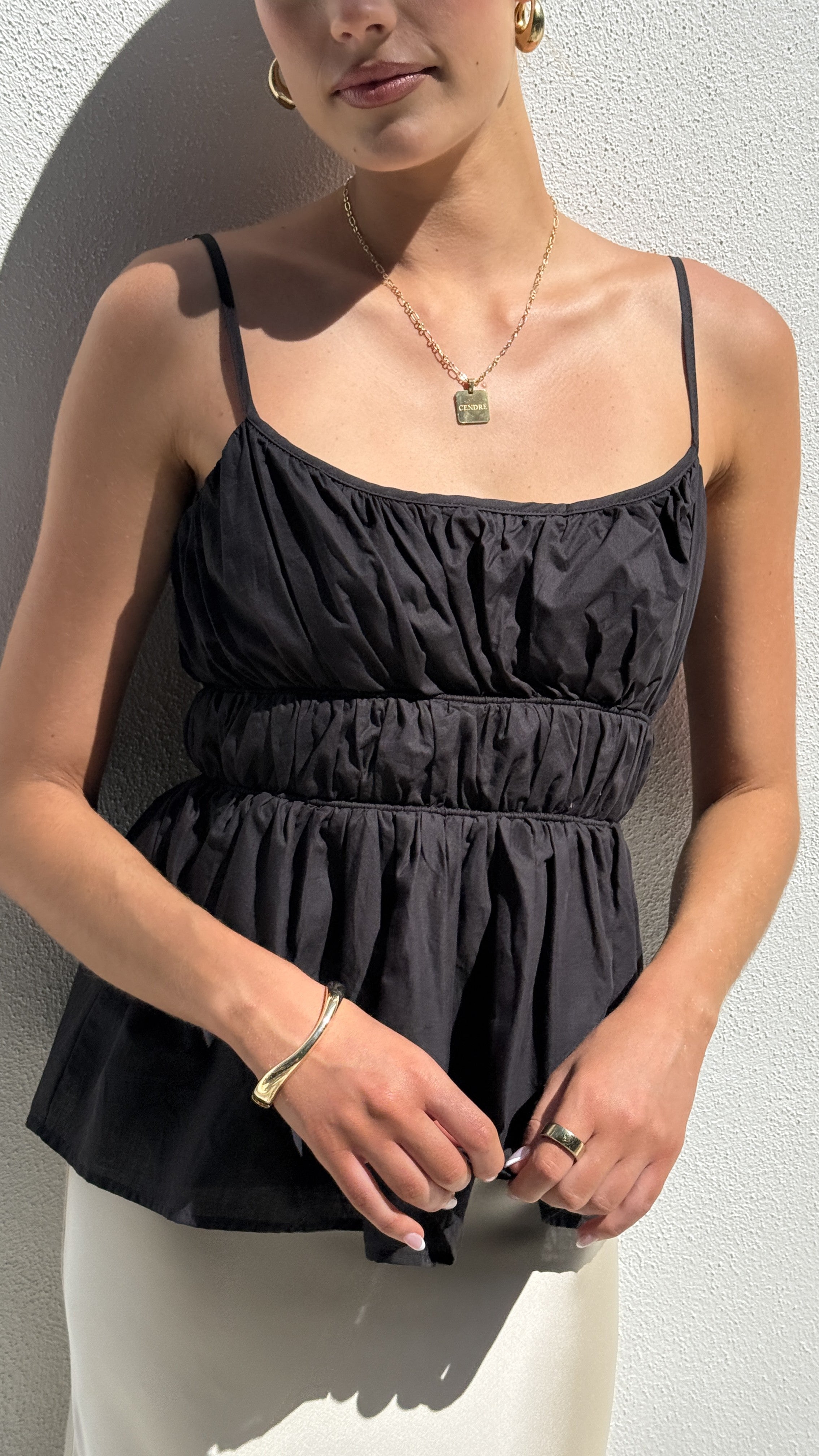 Piper Top - Black - Billy J
