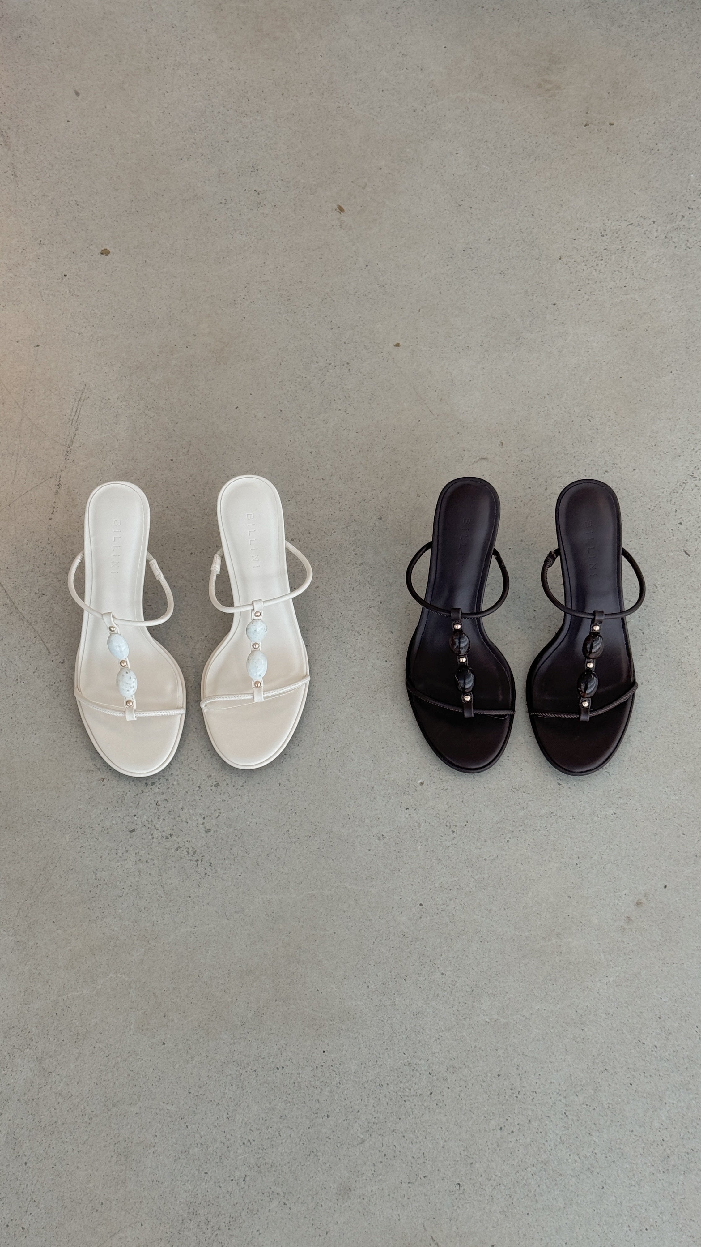 Olympie Heel - Bone - Billy J
