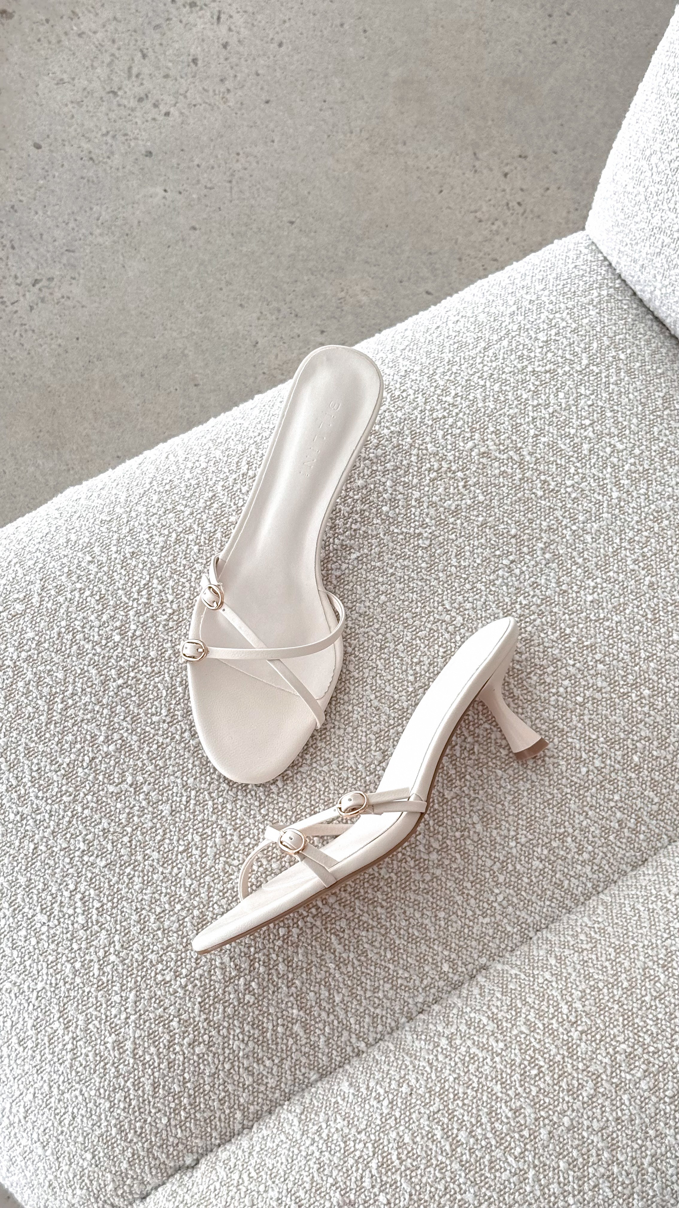 Wyler Heel - Ivory - Billy J