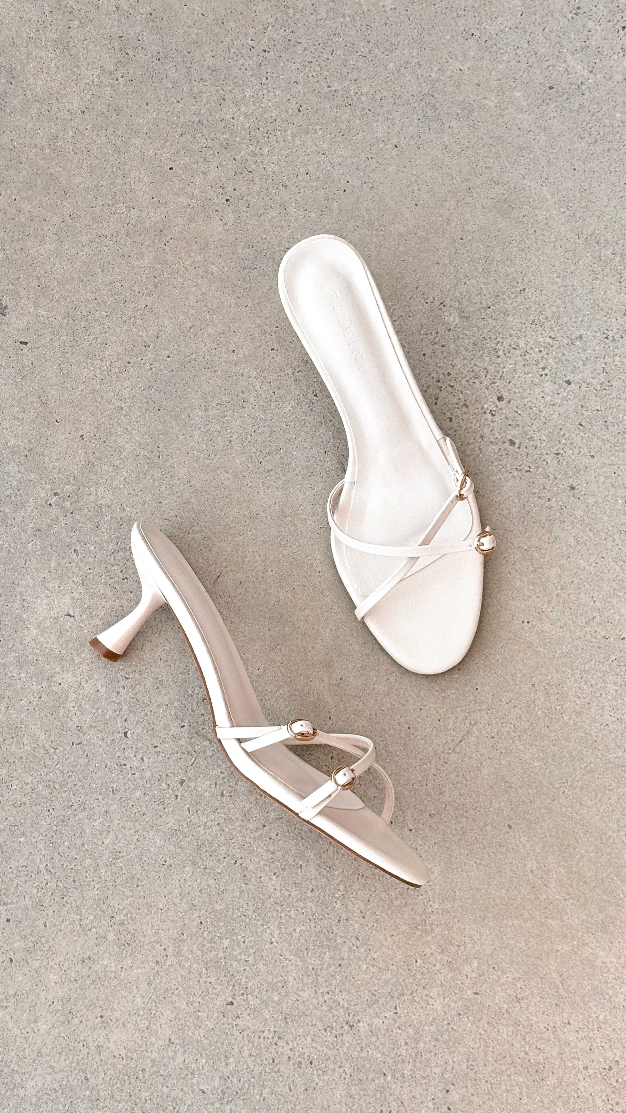 Wyler Heel - Ivory - Billy J
