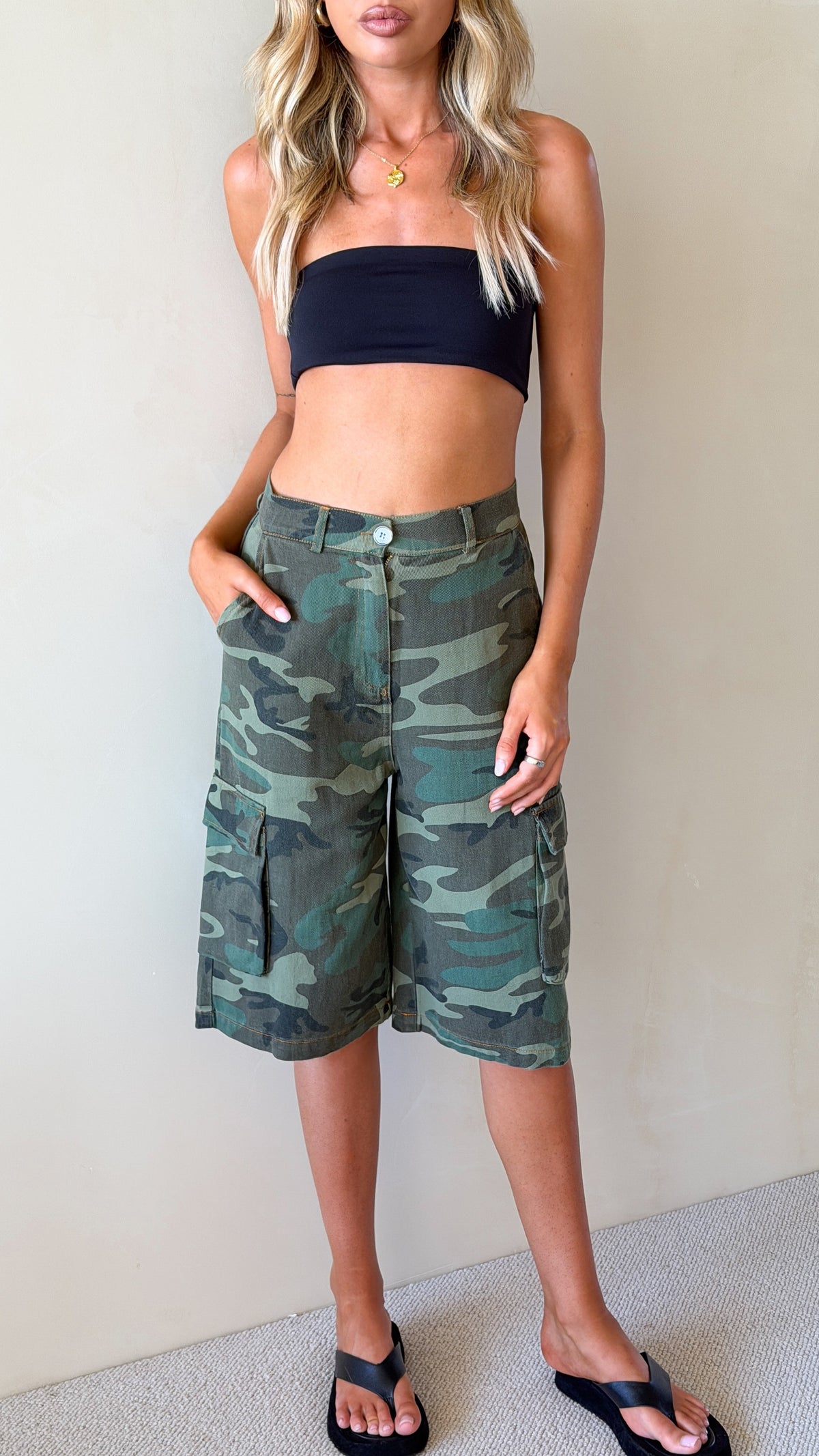 Parker Cargo Short - Dark Camo - Billy J