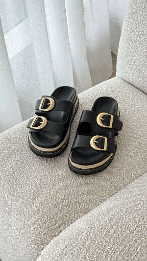 Anora Slide - Black - Billy J