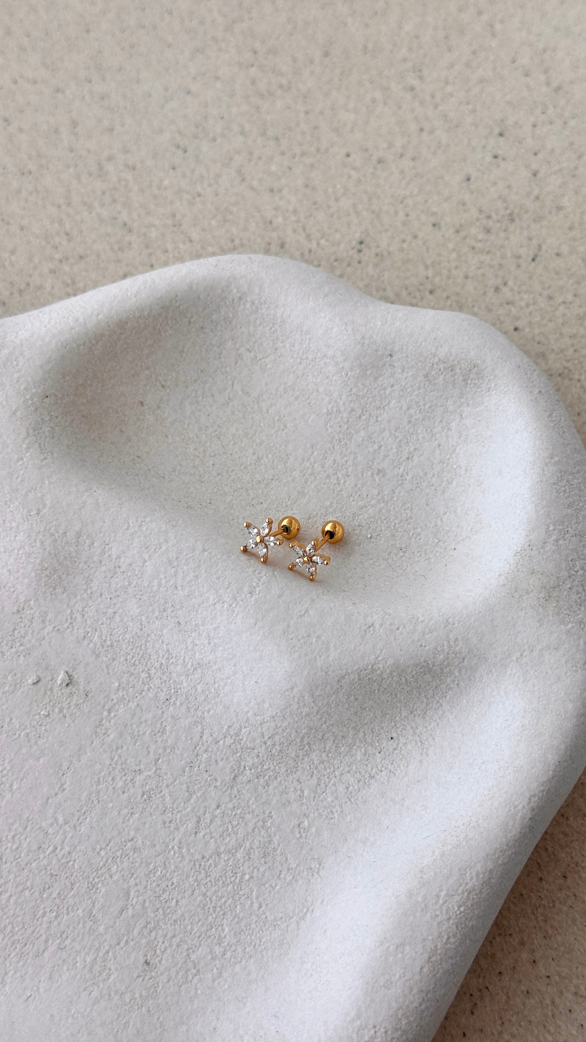 Zoe Earrings - Gold - Billy J