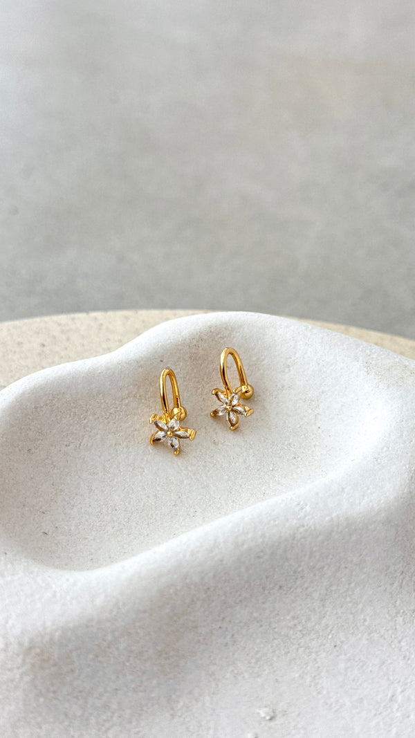 Yiota Ear Cuff Earrings - Gold - Billy J