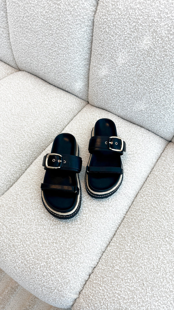 Tabitha Slide - Black - Billy J