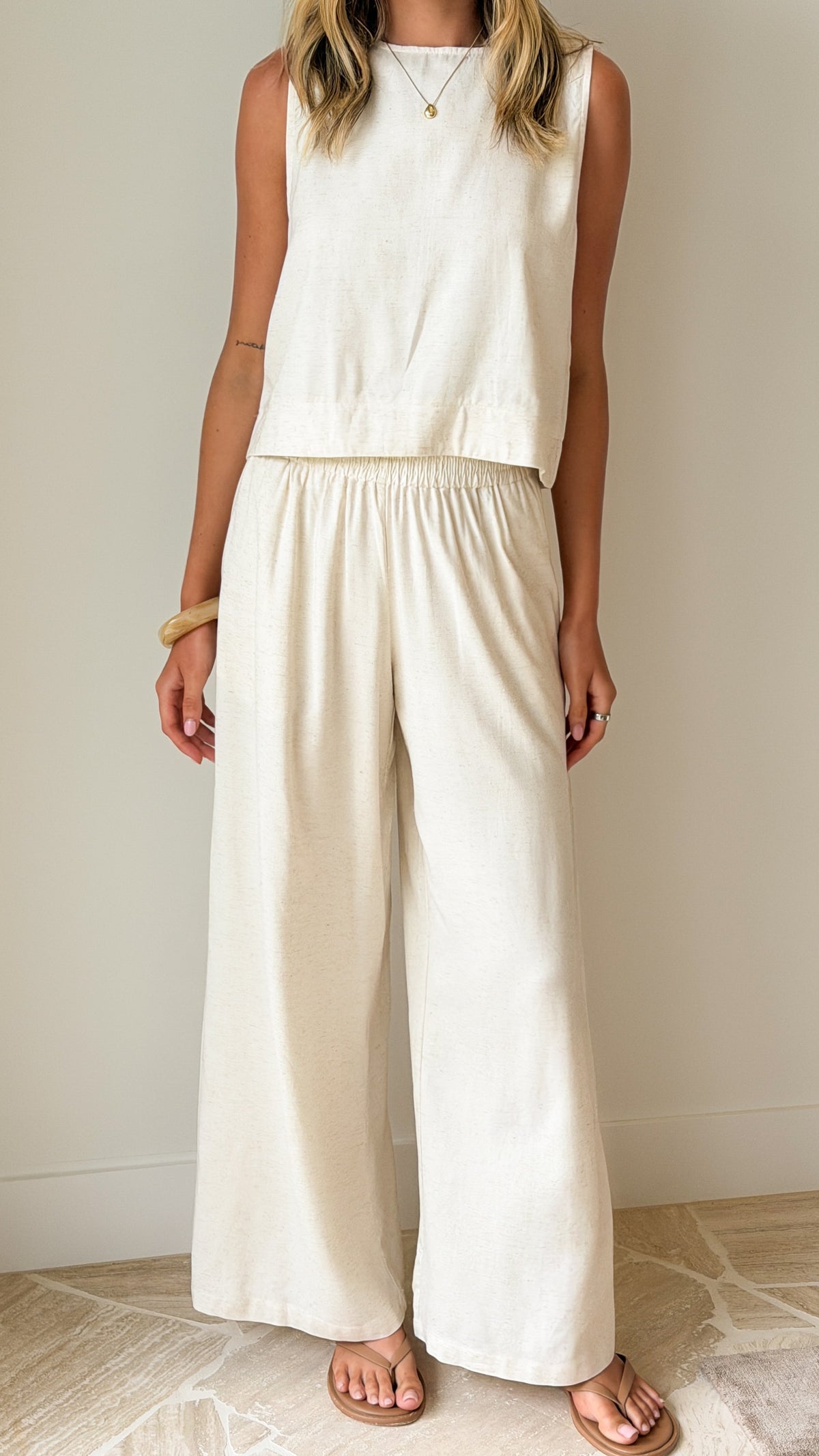 Nadie Pants - Beige - Billy J