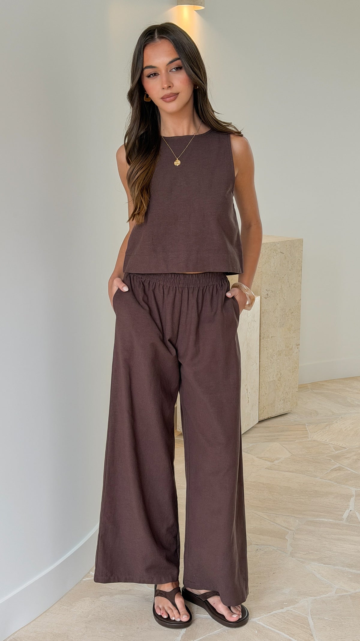 Nadie Pants - Chocolate - Billy J