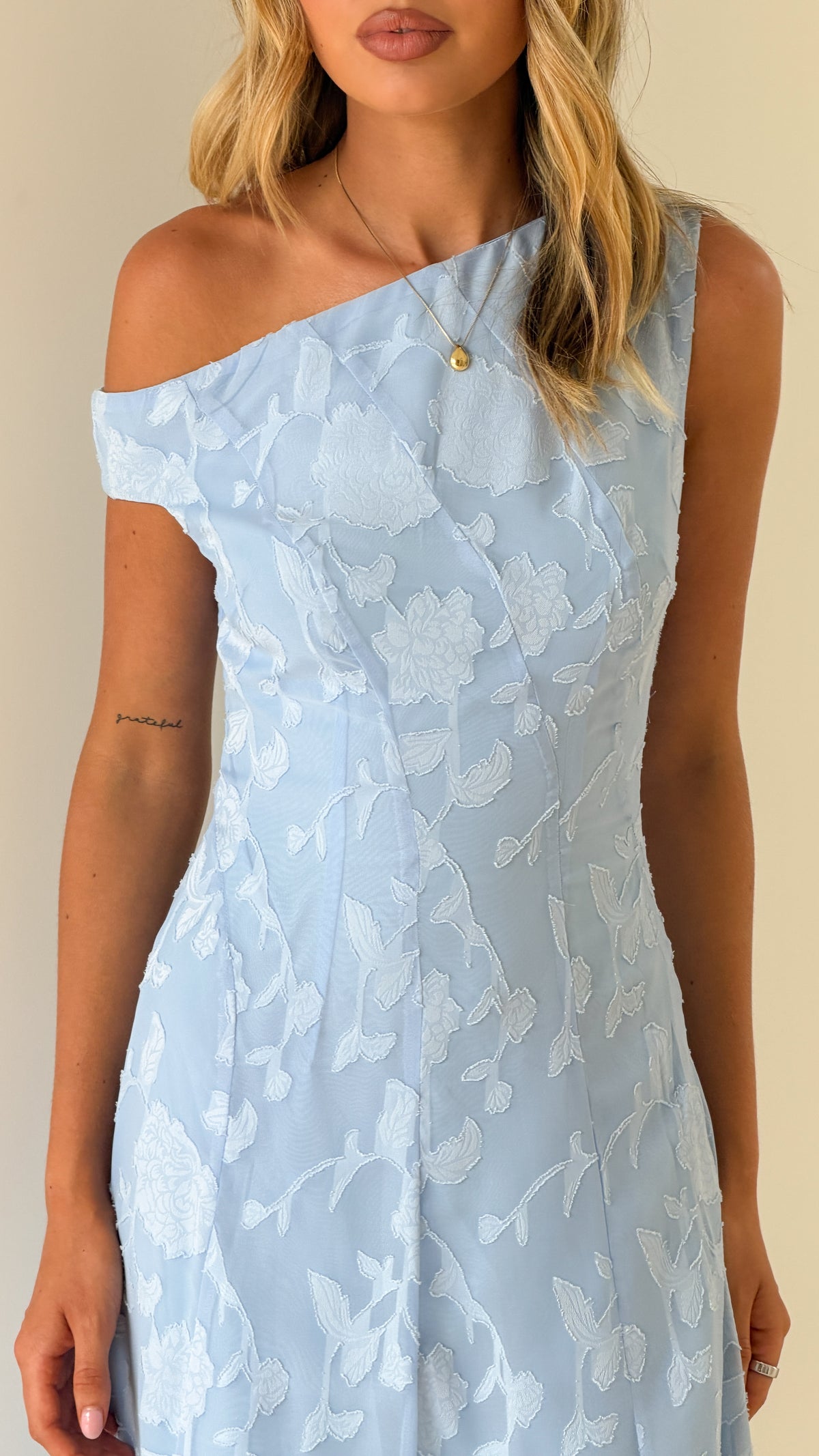 Dakota Maxi Dress - Blue - Billy J