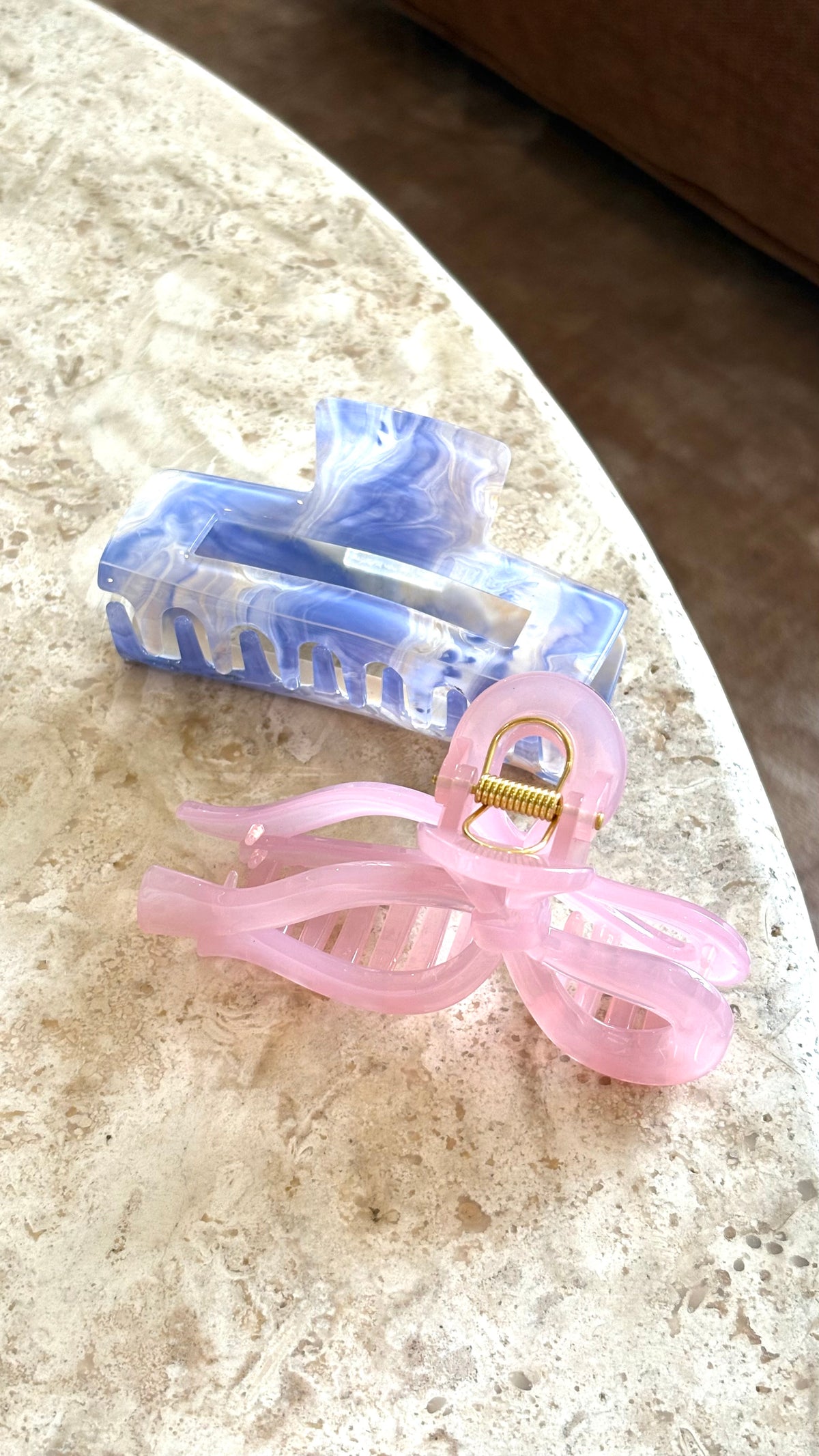 Delphie Hair Claw Set - Pink - Billy J