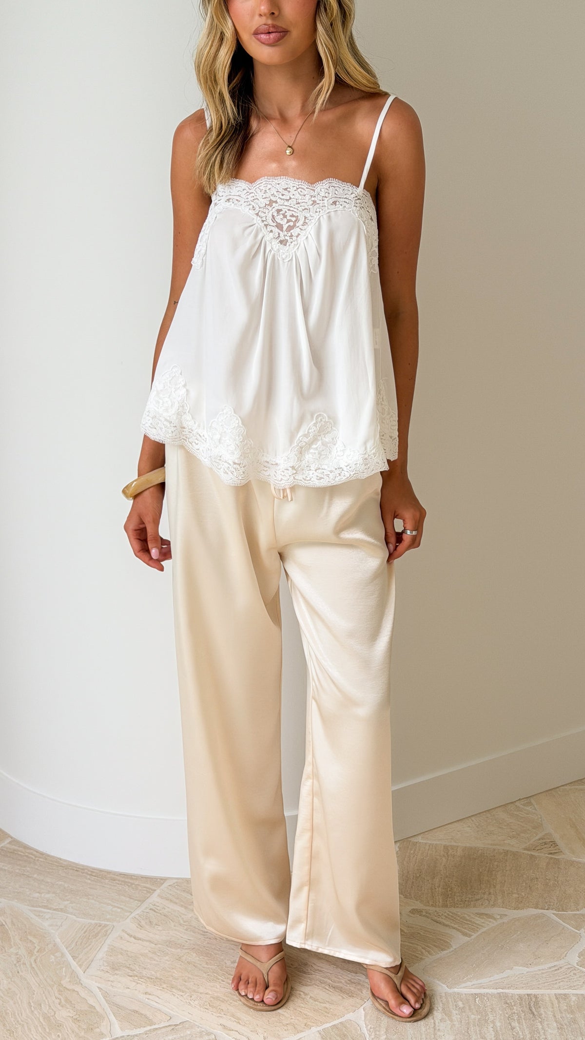 Savannah Pants - Ivory - Billy J