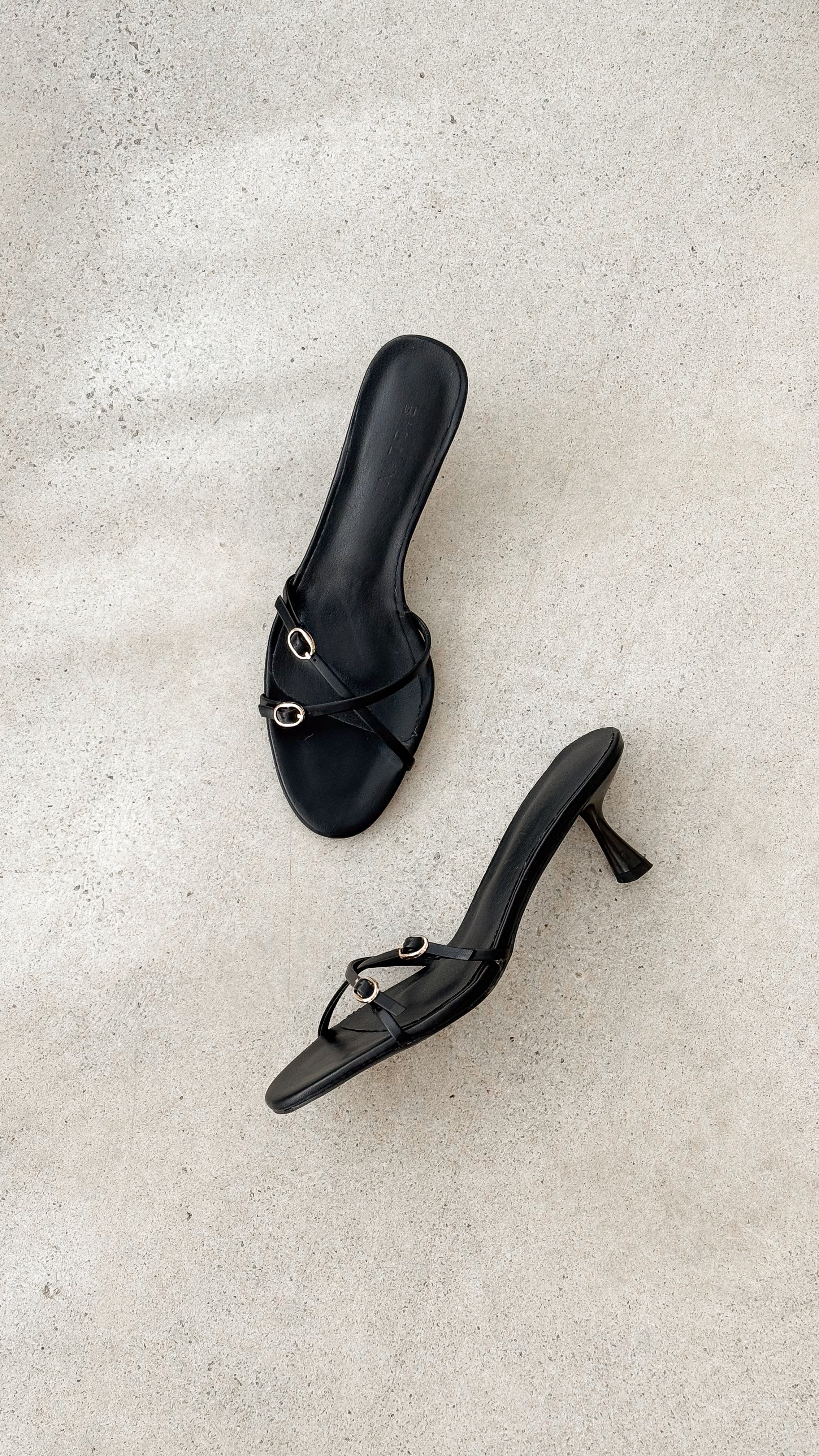Wyler Heel - Black - Billy J