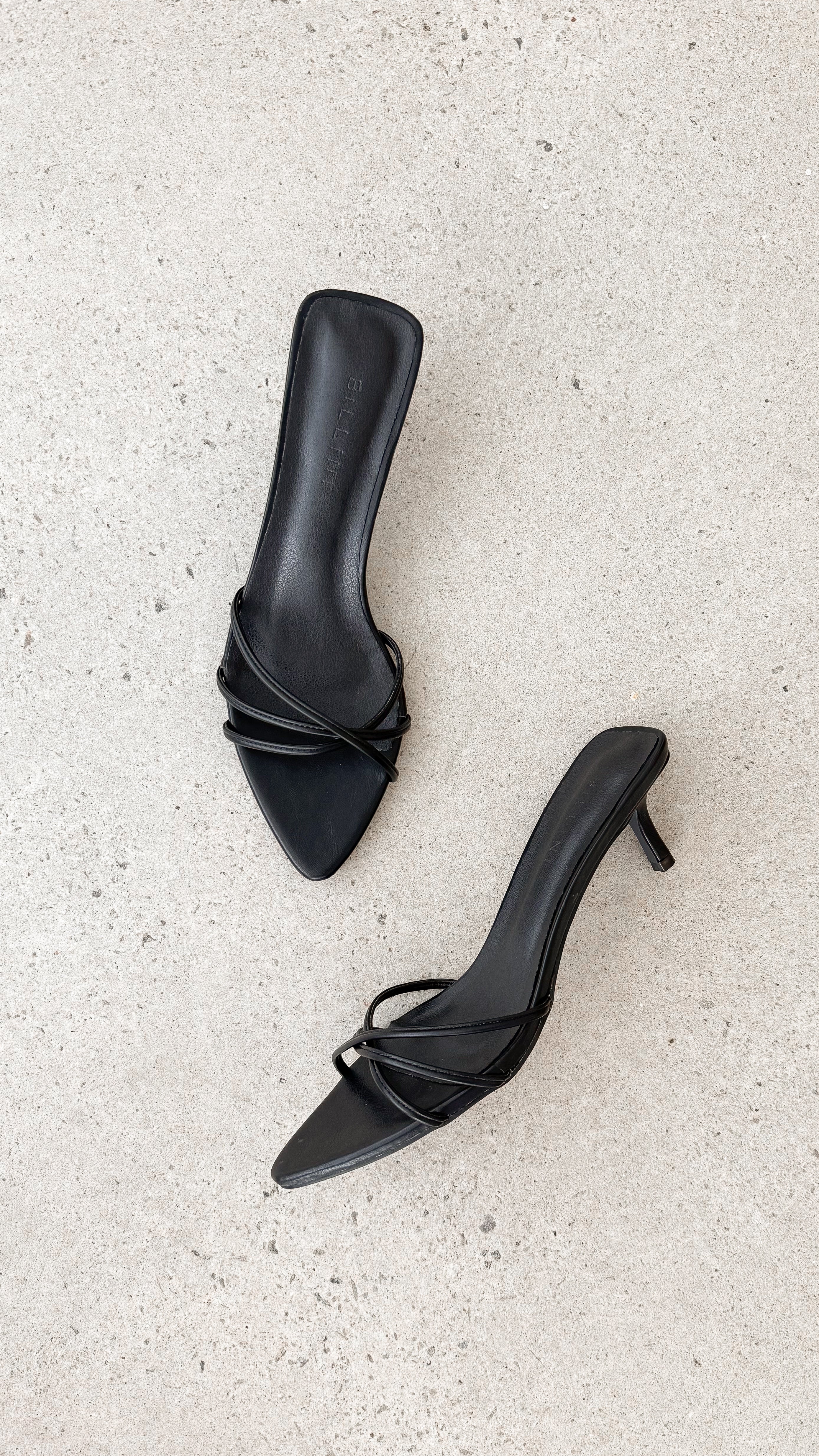 Jupiter Heel - Black - Billy J