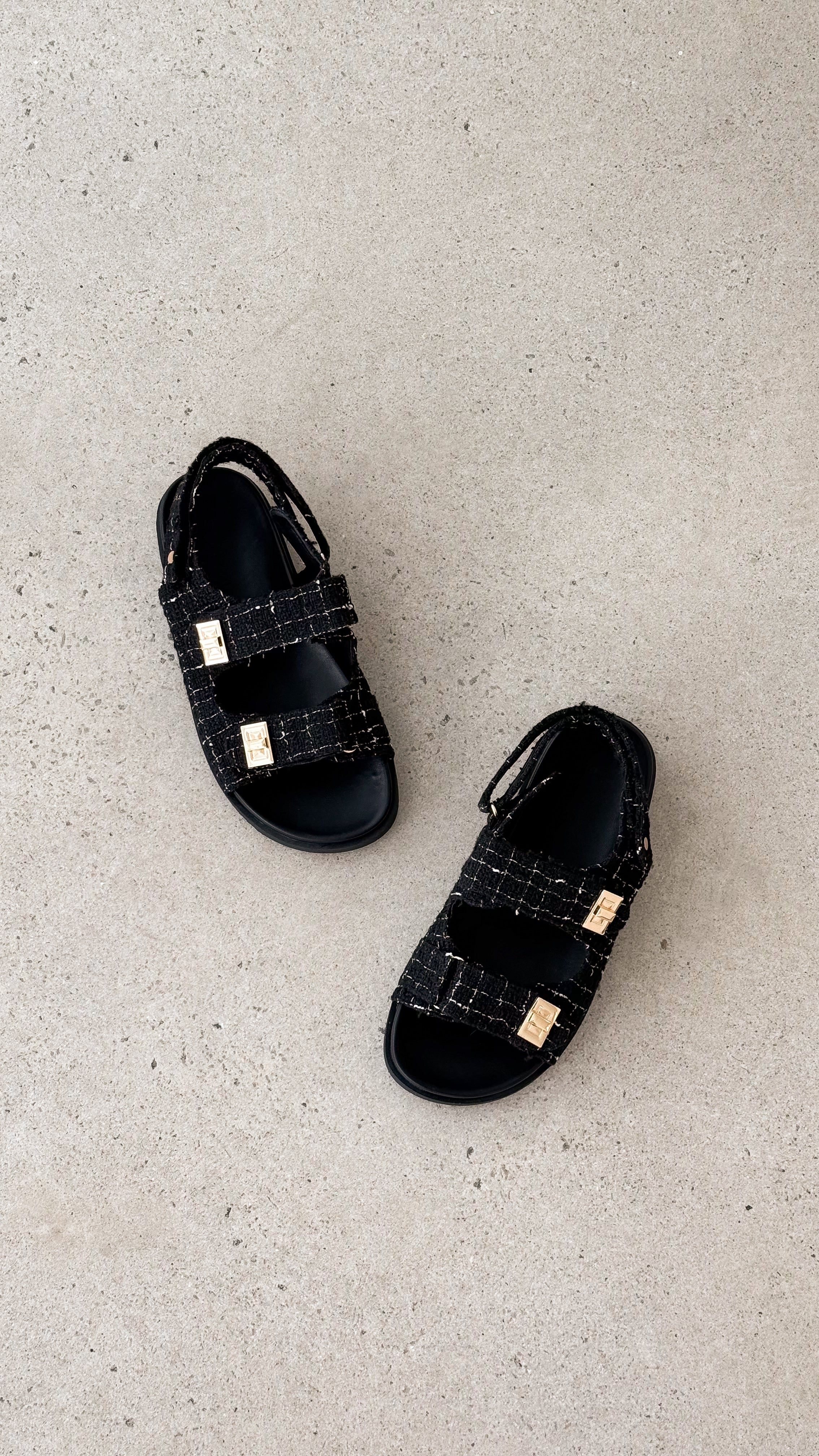 Lillian Flats - Black Boucle - Billy J