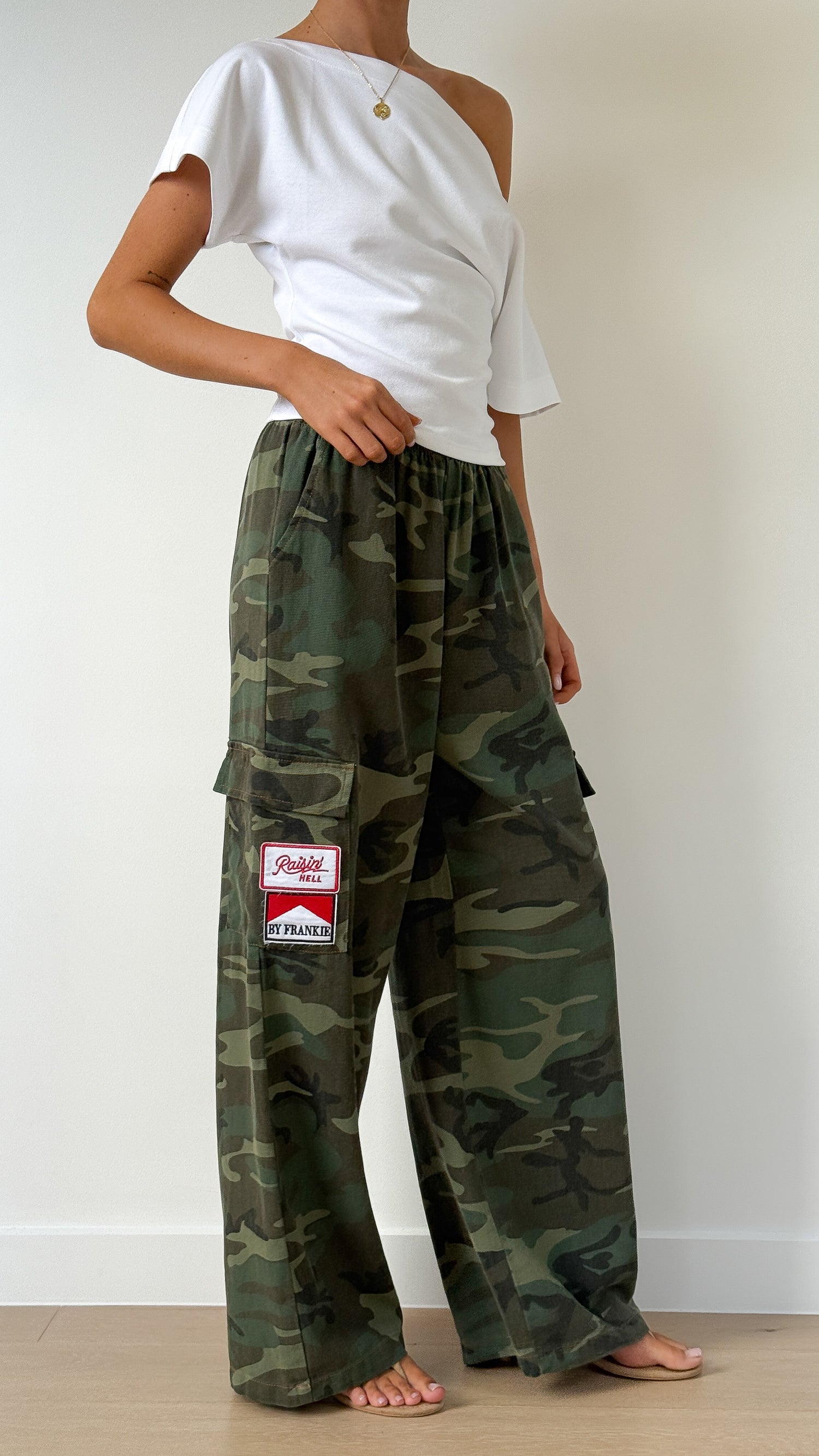 Jazzelle Cargo Pants - Dark Camo - Billy J