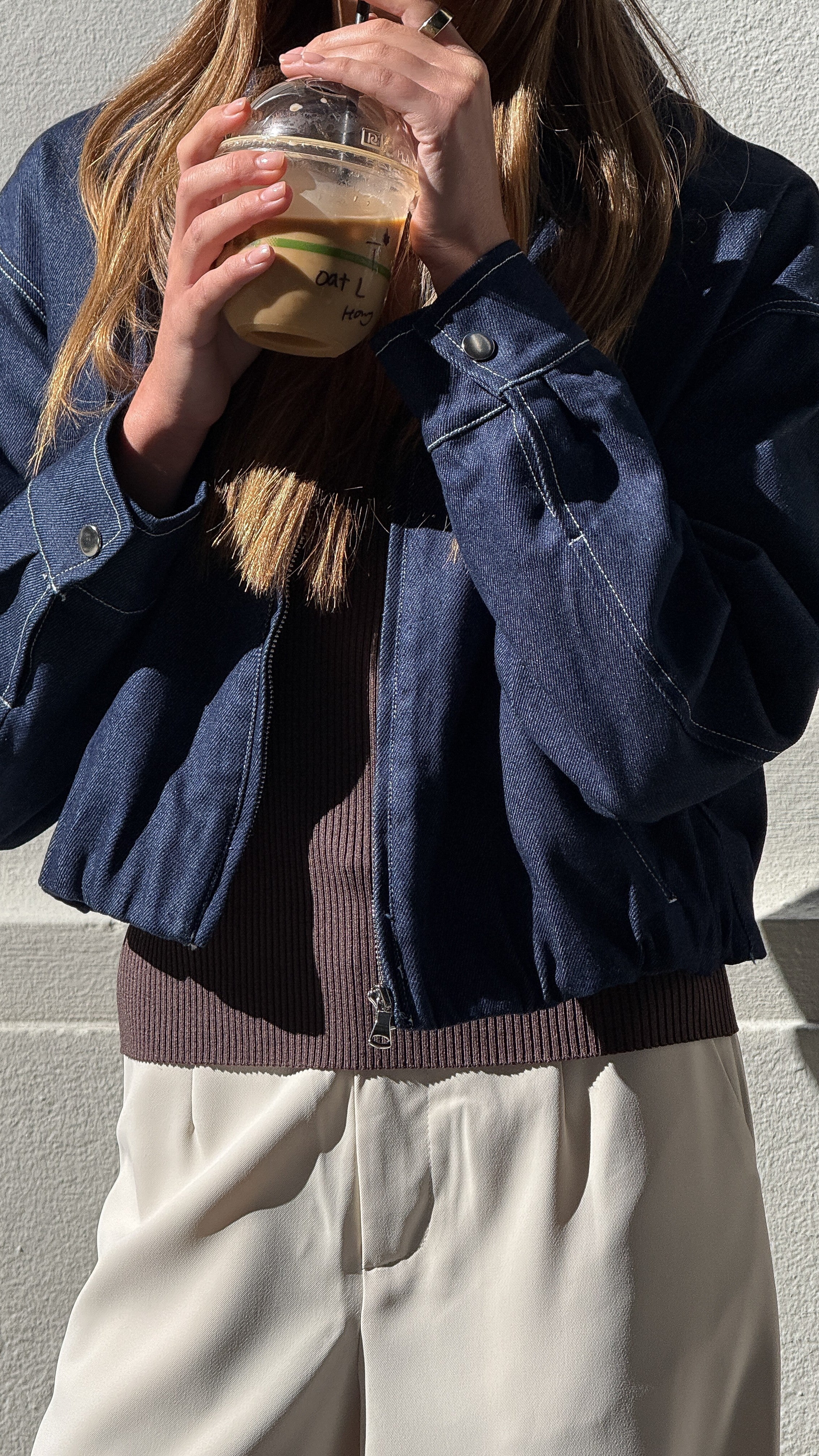 Quinn Jacket - Dark Denim - Billy J