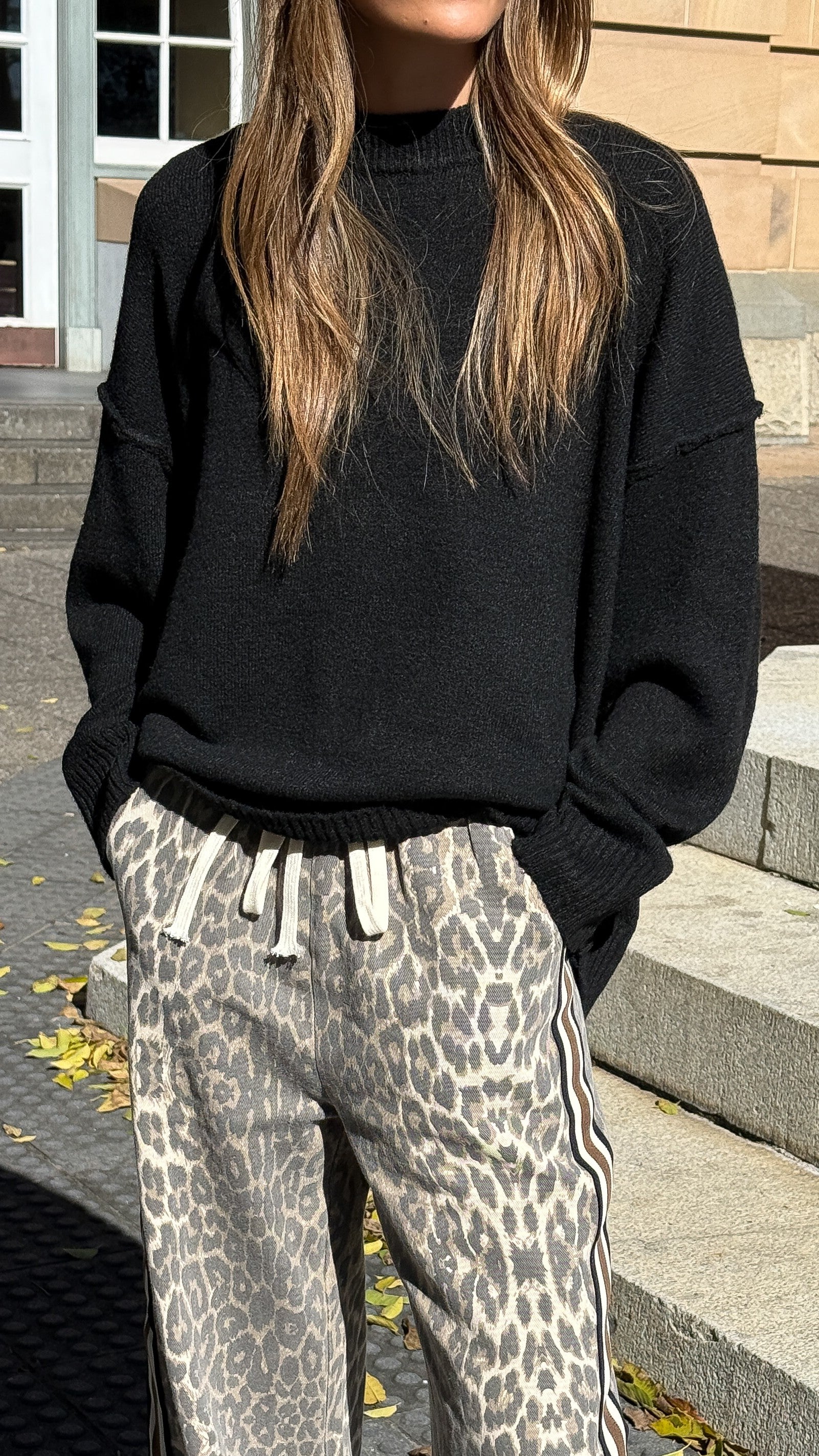 Haven Knit Sweater - Black - Billy J