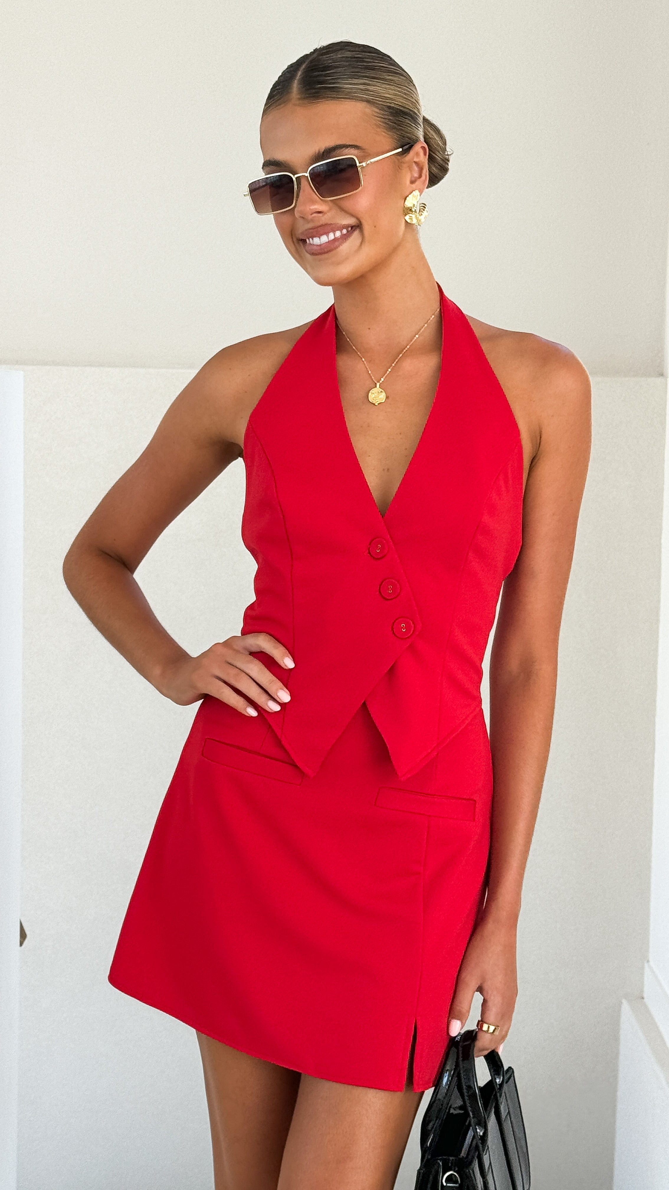 Sylvie Vest - Red - Billy J