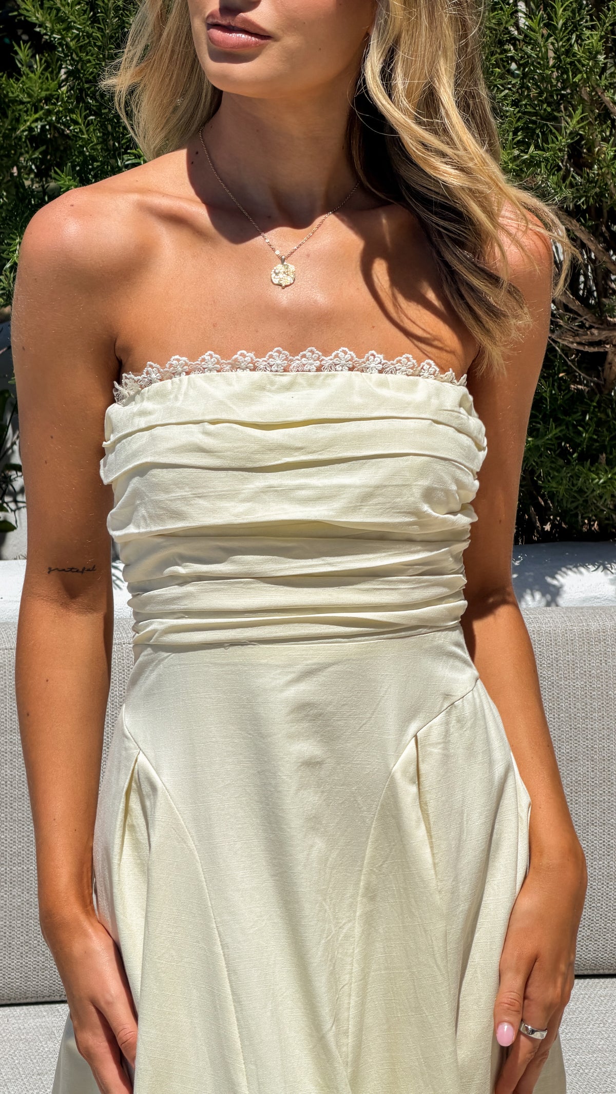 Salina Maxi Dress - Yellow - Billy J