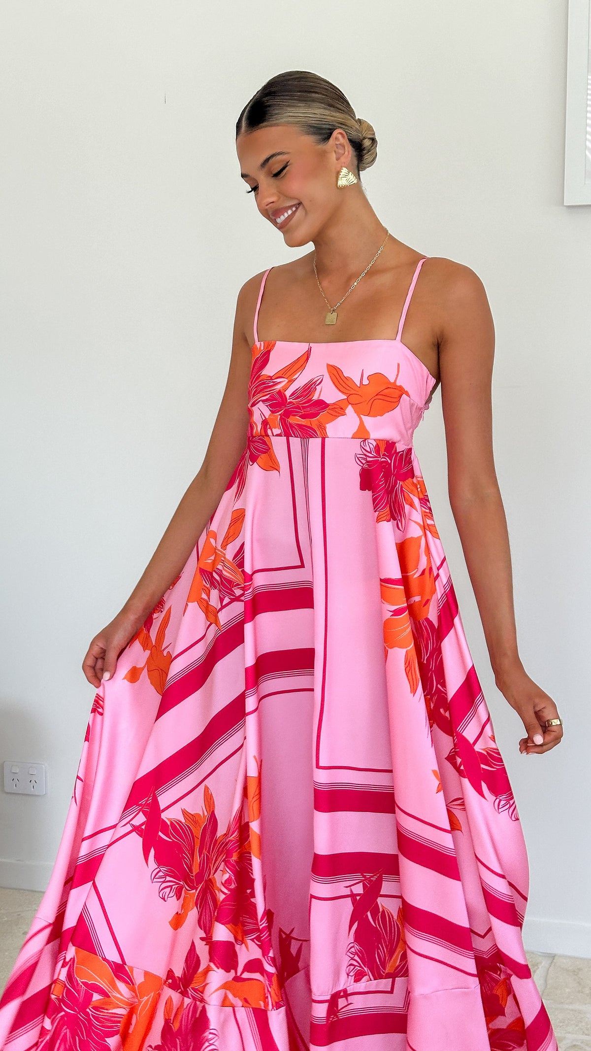 kaethe maxi dress Kaethe Maxi Dress - Pink/Orange - Buy Women's Dresses