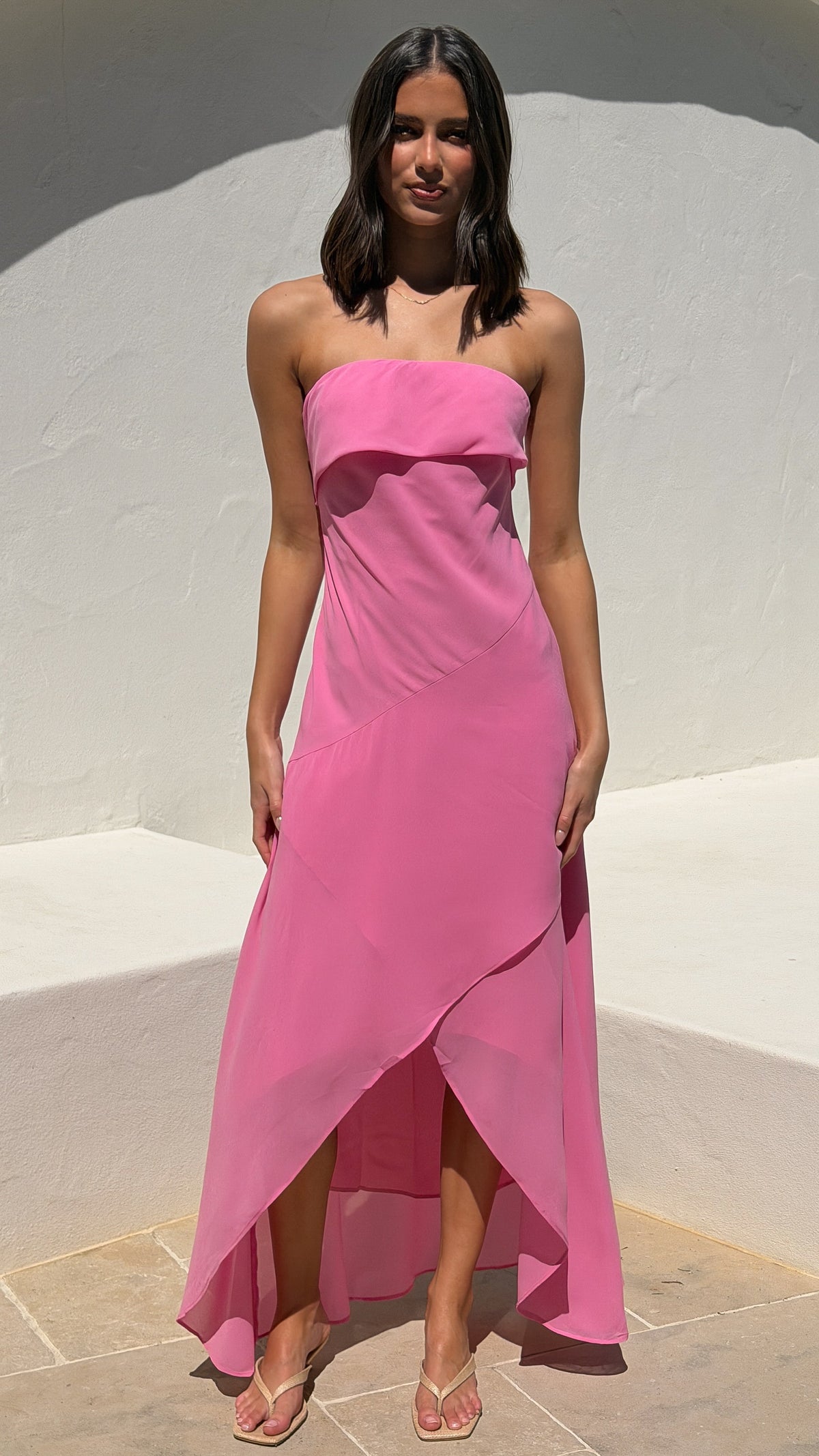 Aelin Maxi Dress - Pink - Billy J