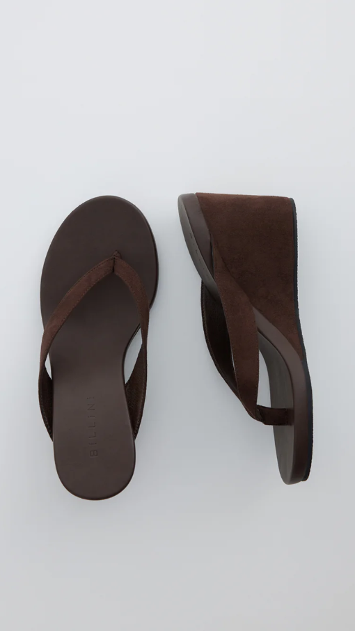 Ravyn Heel - Dark Cacao Suede - Billy J