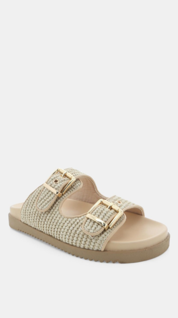 Avalynn Slide - Natural Raffia - Billy J
