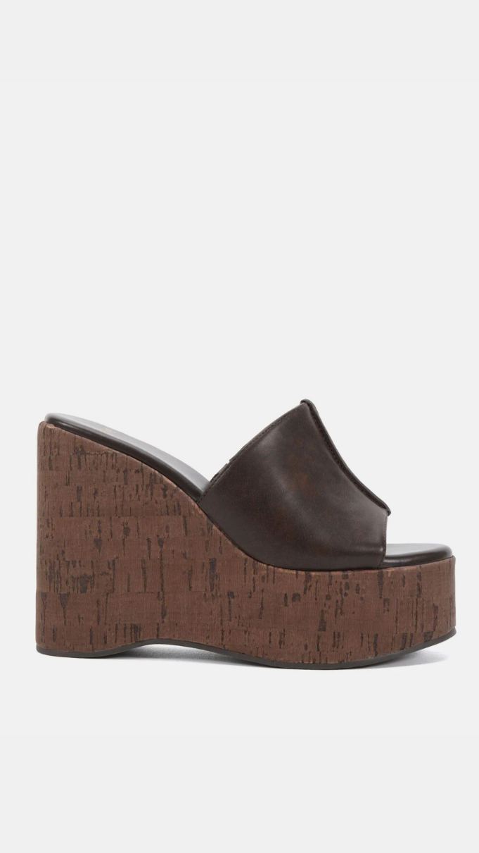 Wolfgang Wedge Heels - Espresso