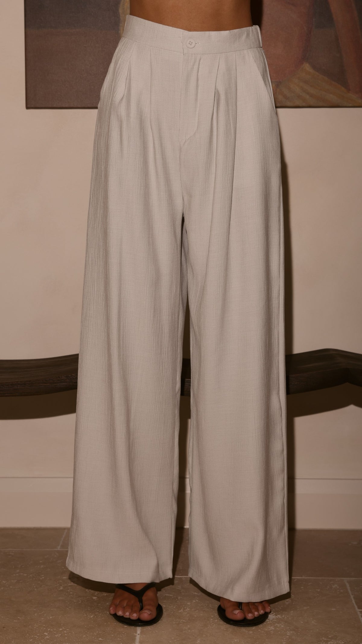 Zahira Pants - Oat - Billy J