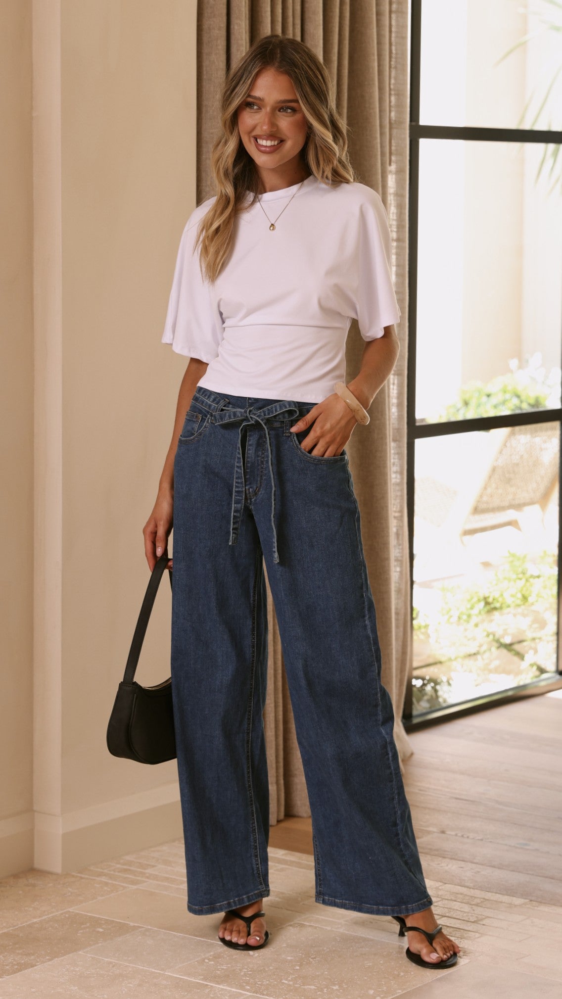 Ailani Top - White - Billy J