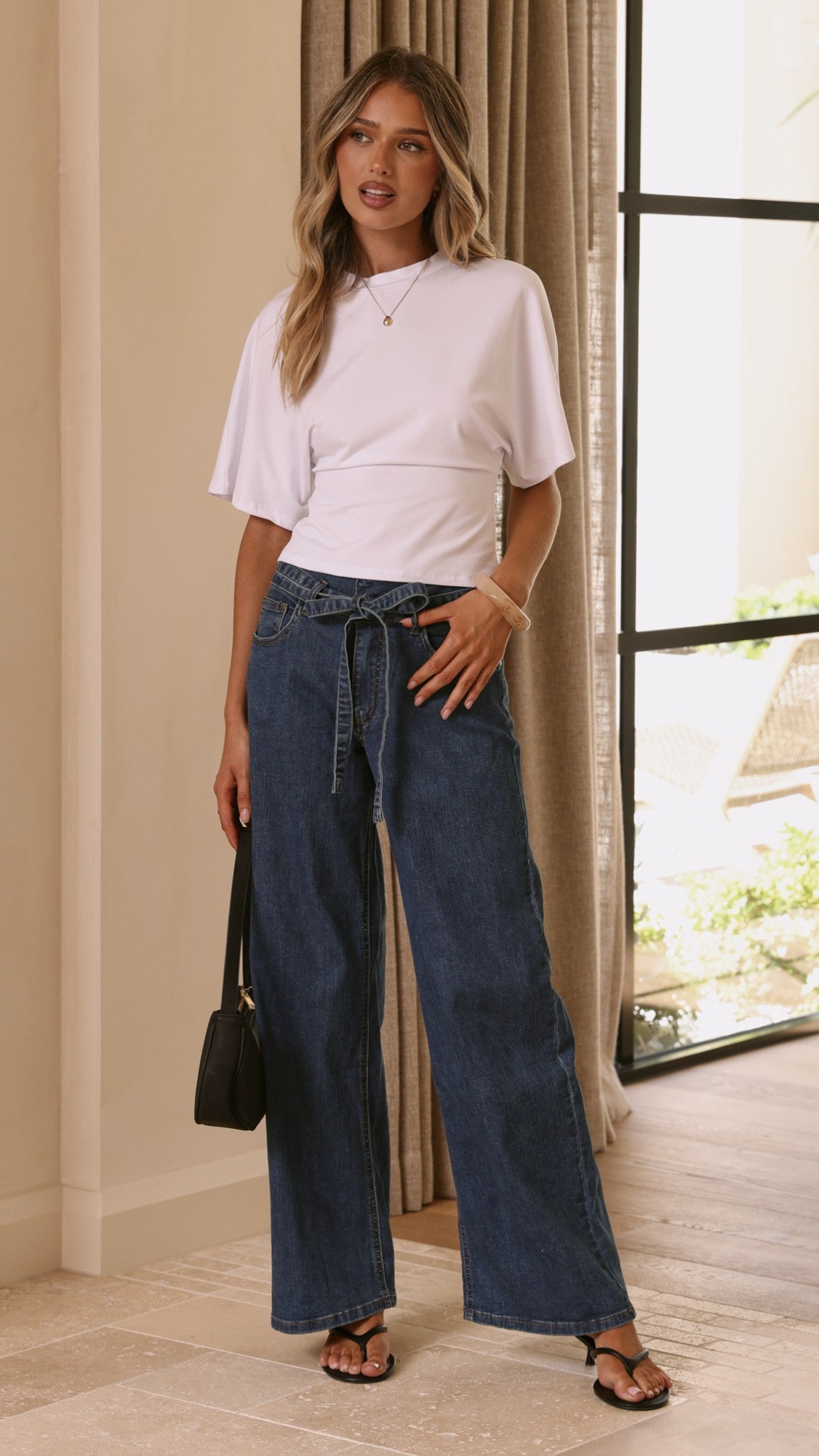 Ailani Top - White - Billy J