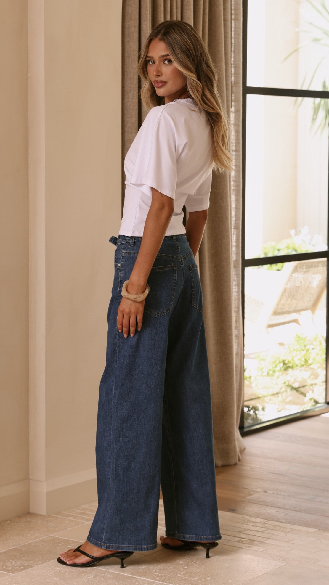Ailani Top - White - Billy J