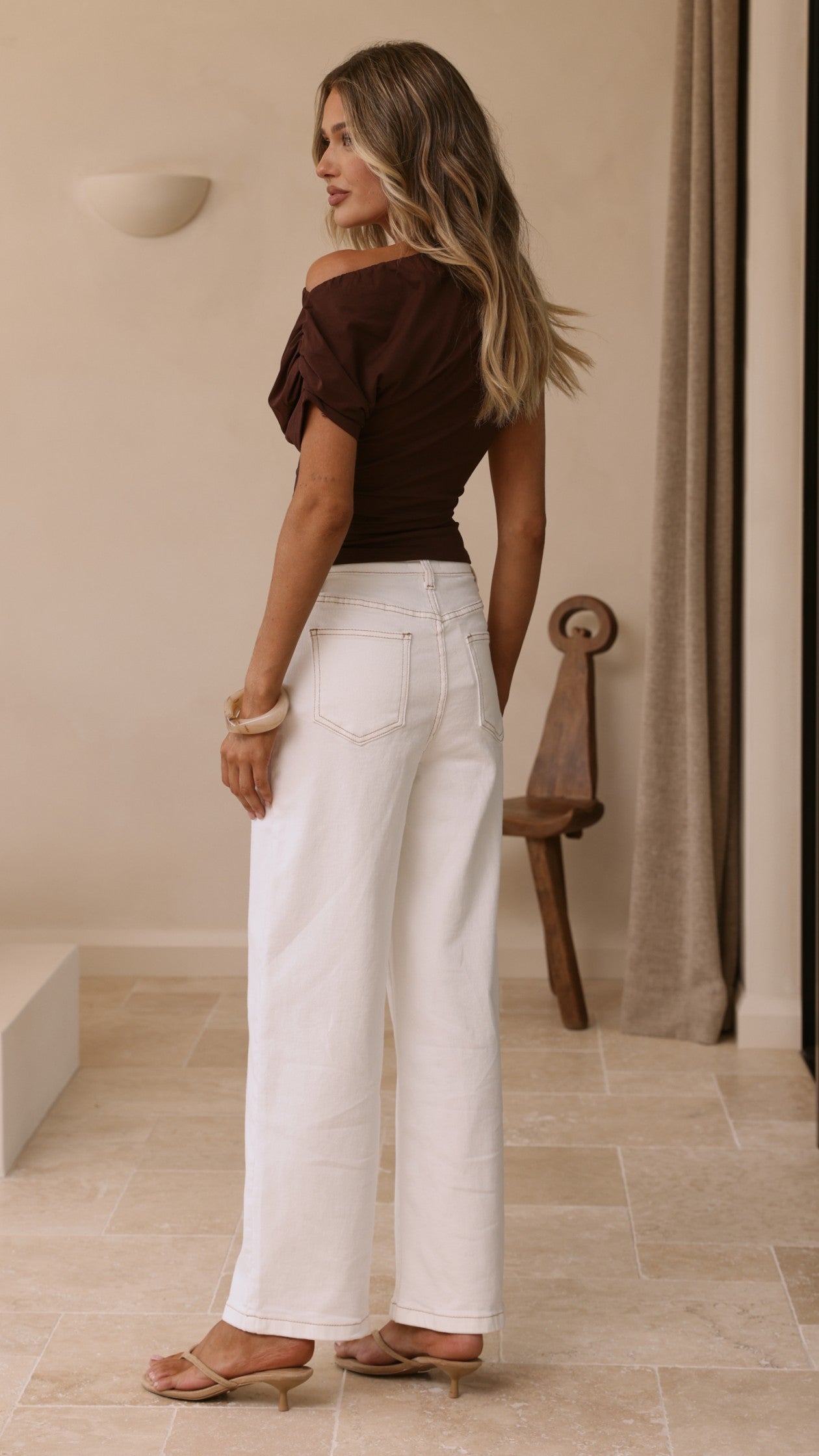 Macadrian Jeans - White Denim - Billy J
