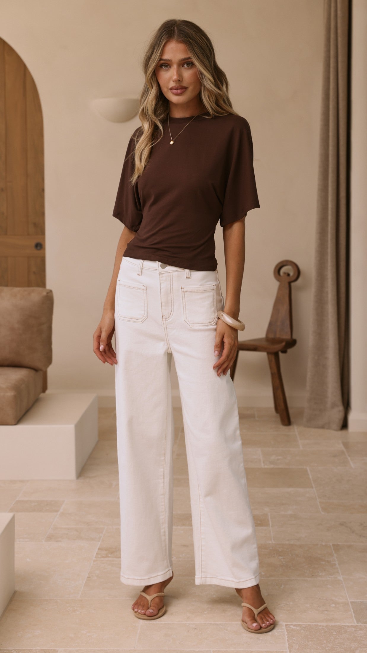 Ailani Top - Chocolate - Billy J