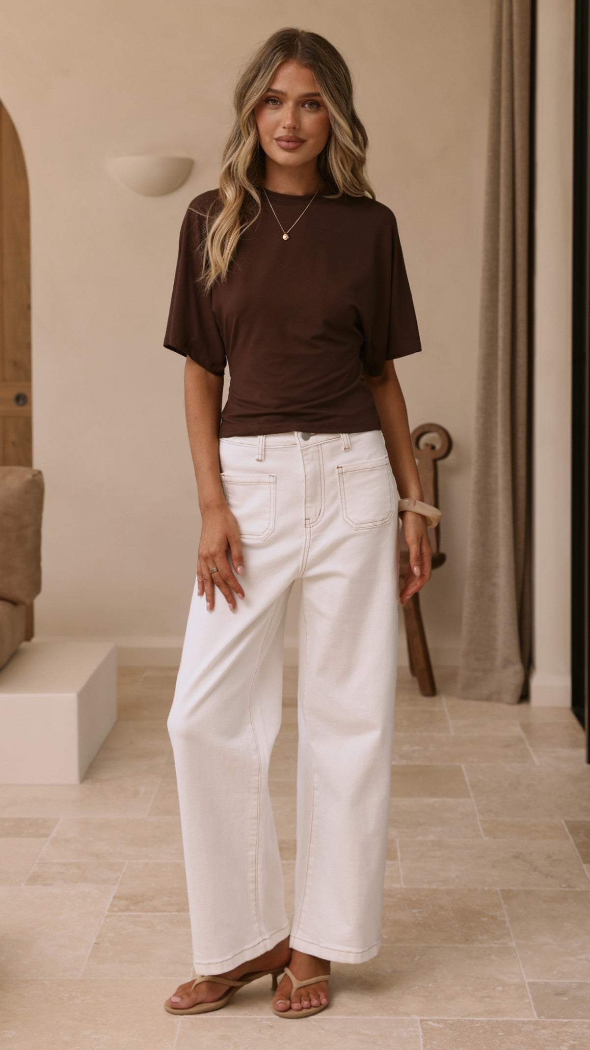 Macadrian Jeans - White Denim - Billy J