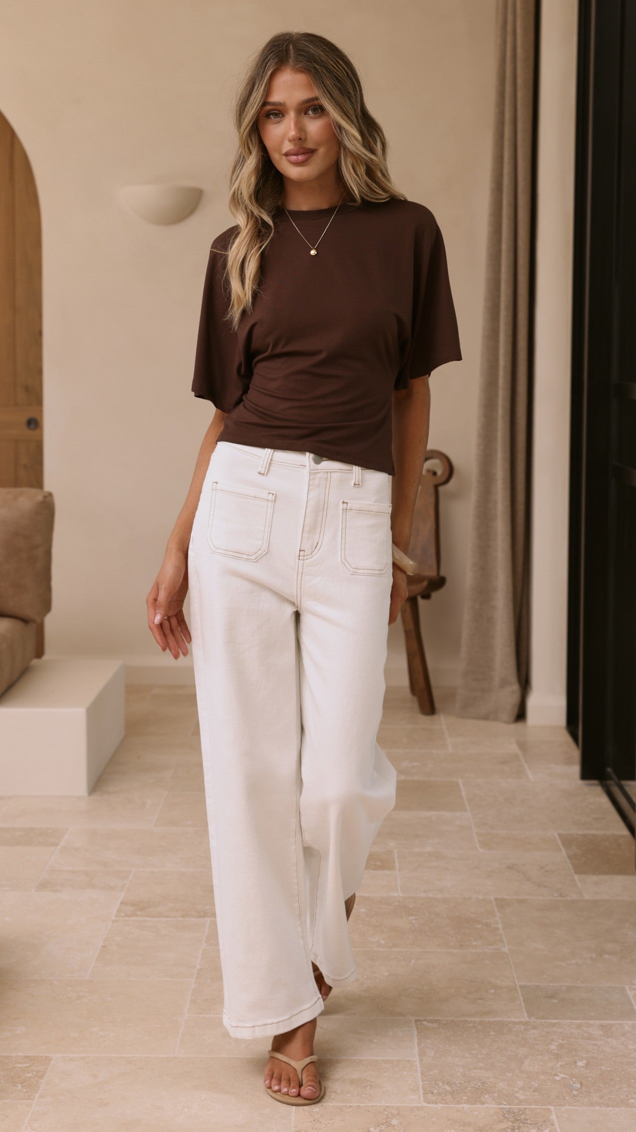 Macadrian Jeans - White Denim - Billy J